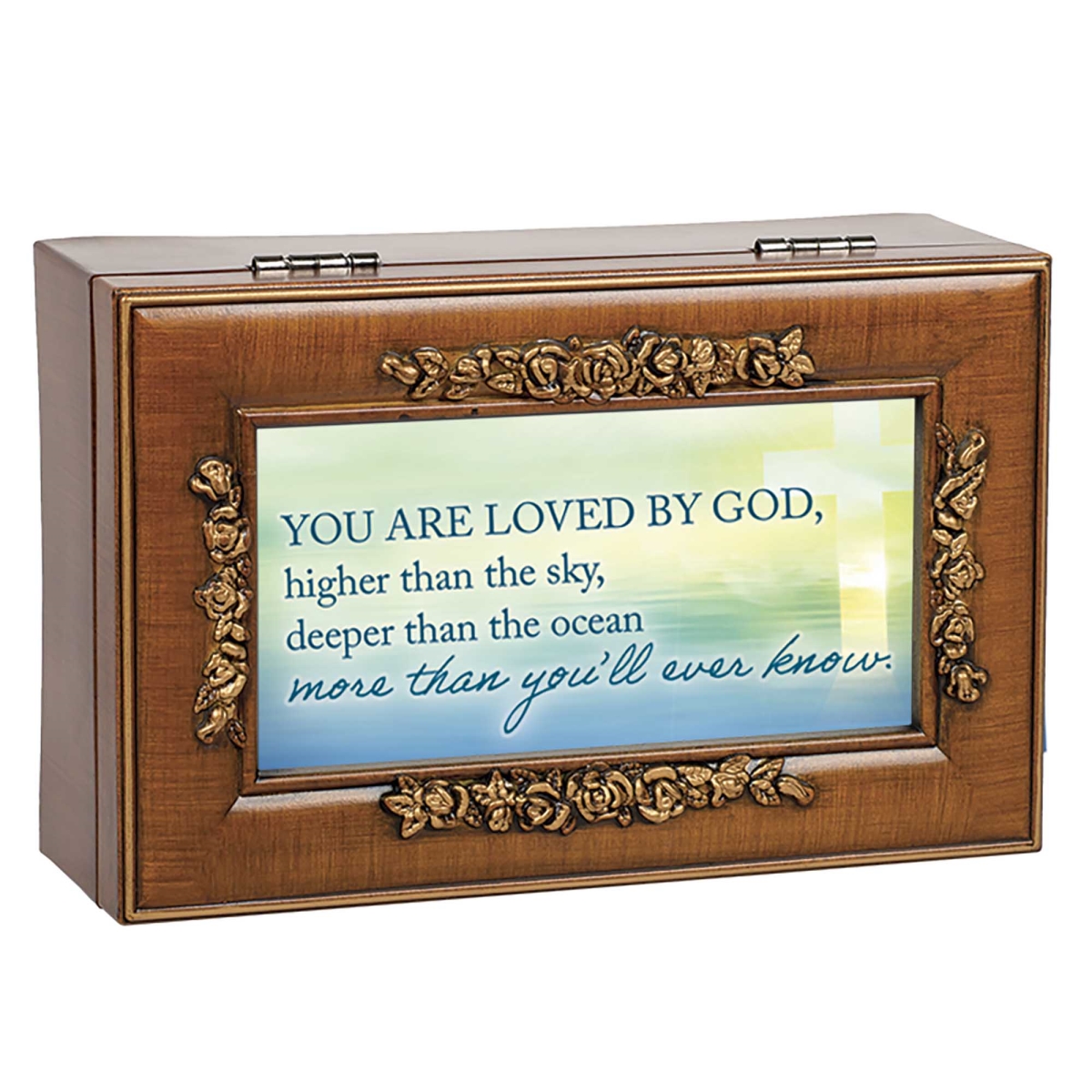 PR389S Music Box Petite You Are Loved By God