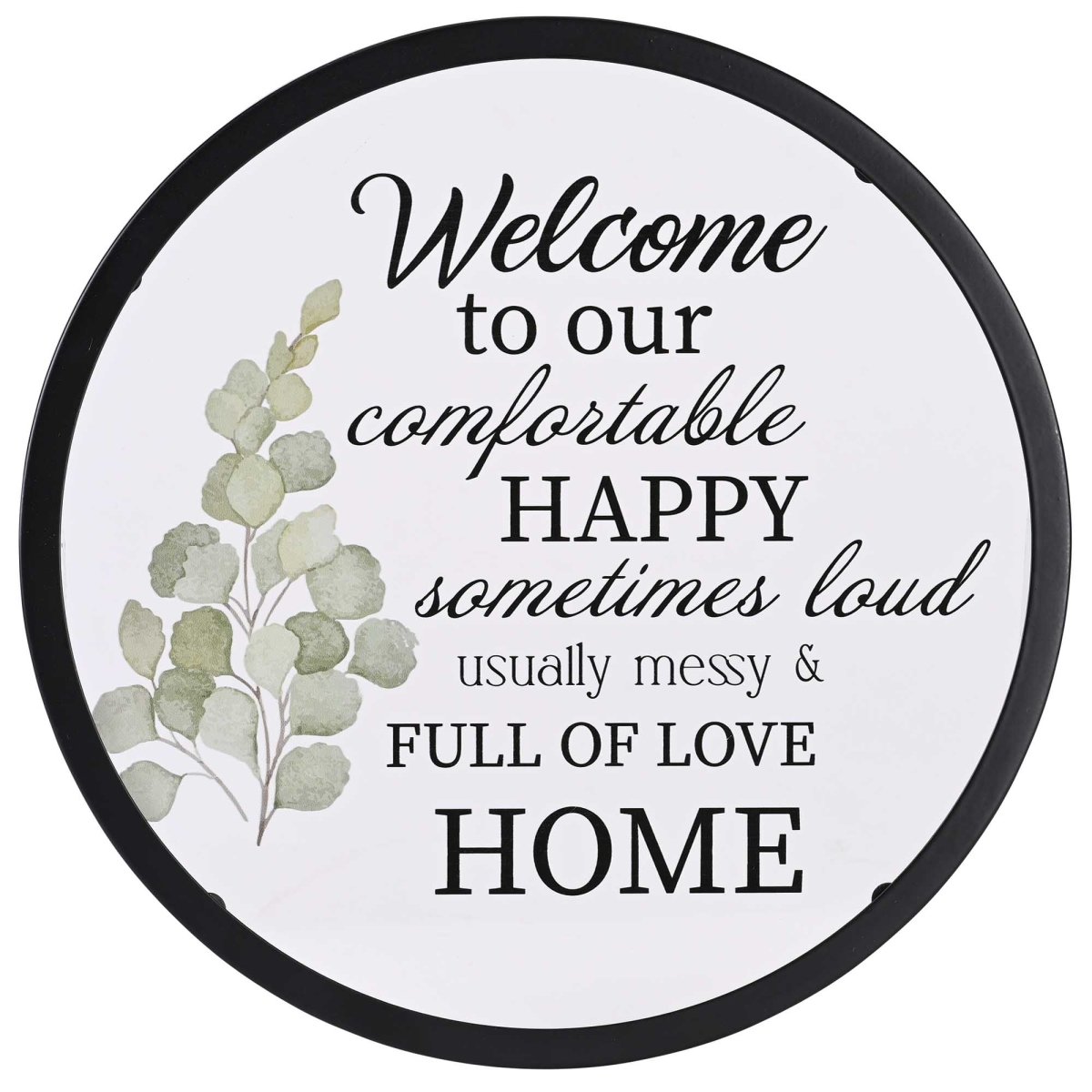 Picture of Dicksons FGR-1010-8B Framed Wall Art Welcome To Our Full Of
