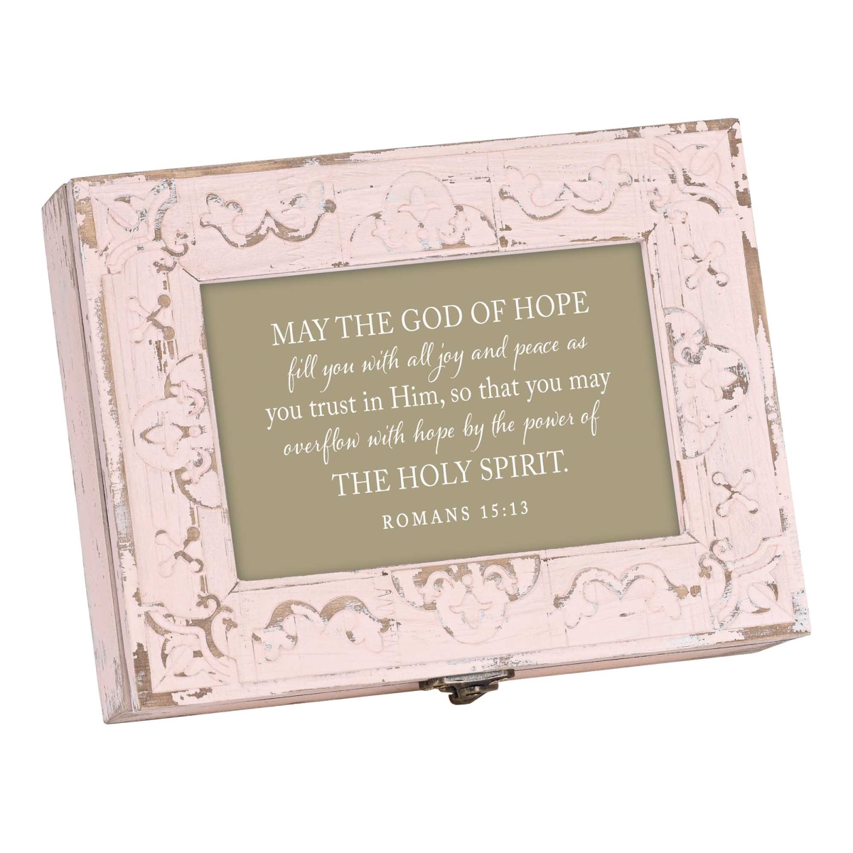 WM14SBH Music Box May The God Of Hope Rom. 15:13