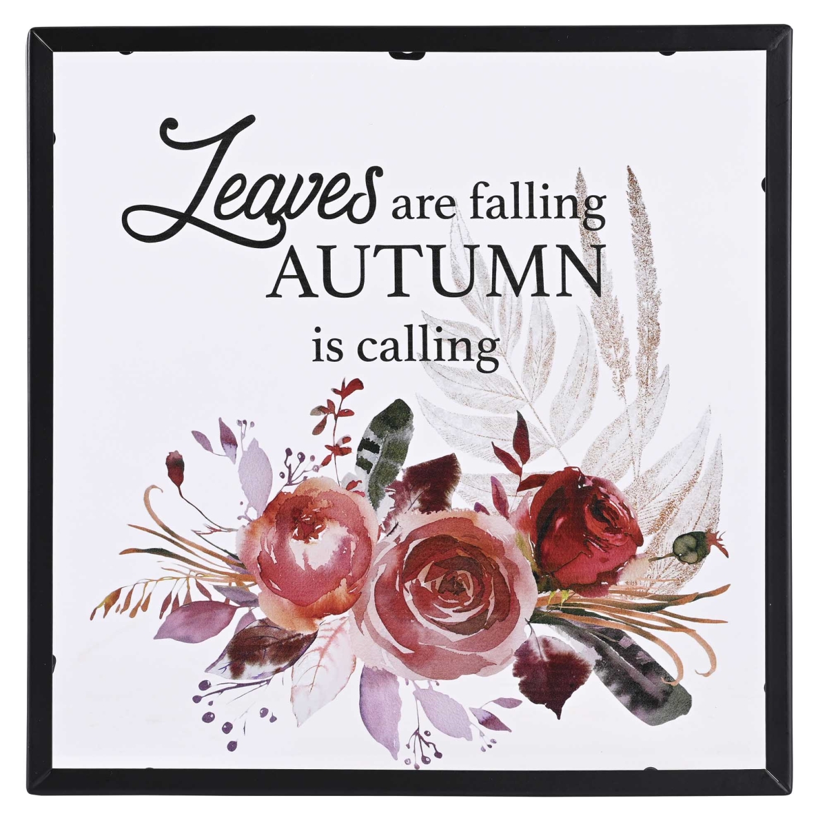 Picture of Dicksons FGQ-1010-22B Framed Wall Art Leaves Falling Autumn