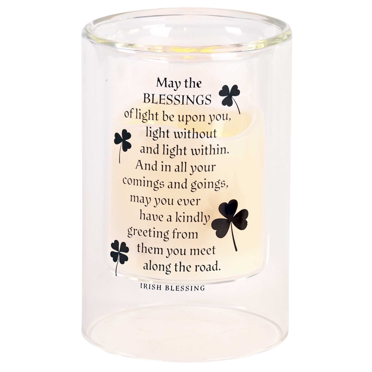 GCH-06-1 Candleholder May Blessings Of Light 6In