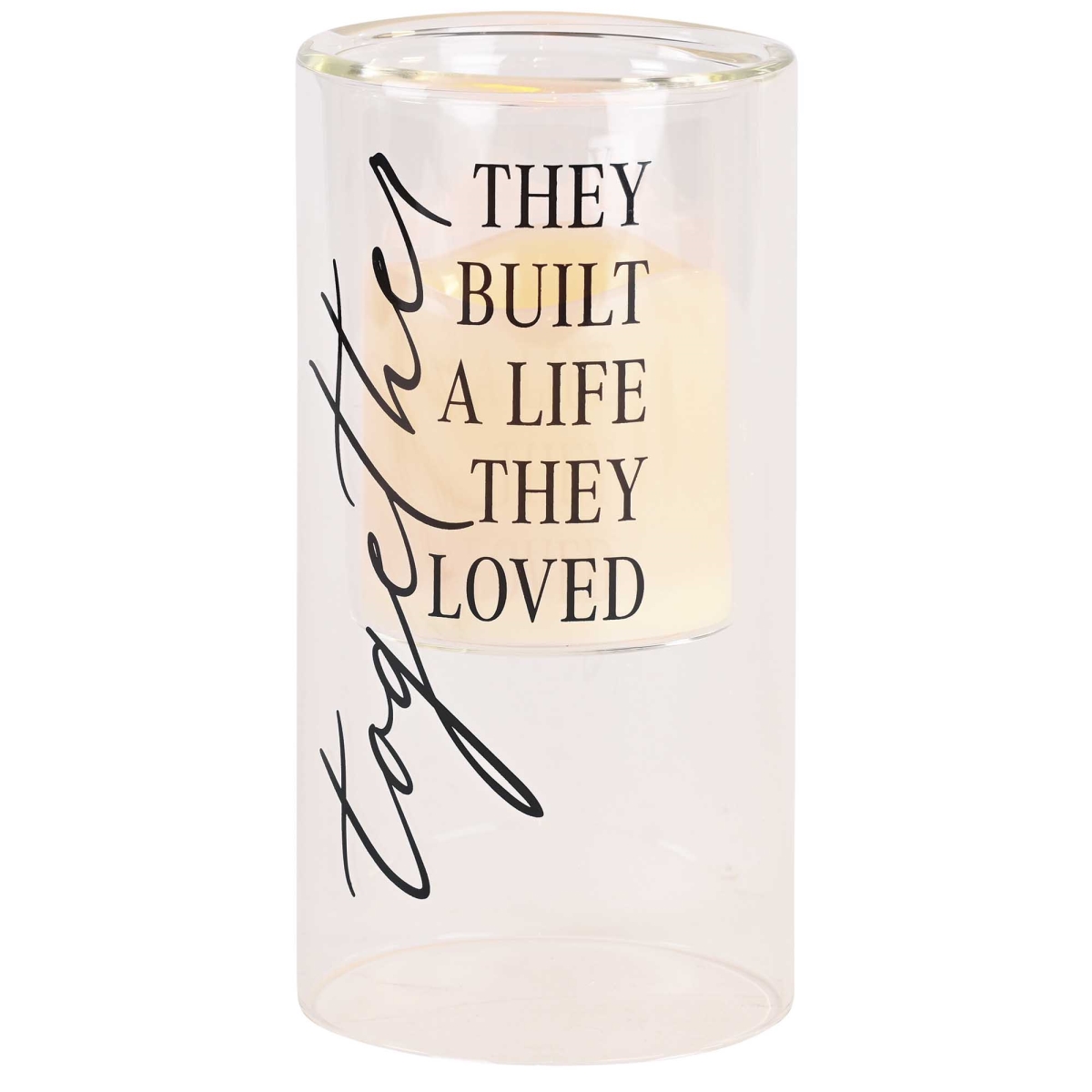 GCH-08-13 Candleholder Together They Built A Life