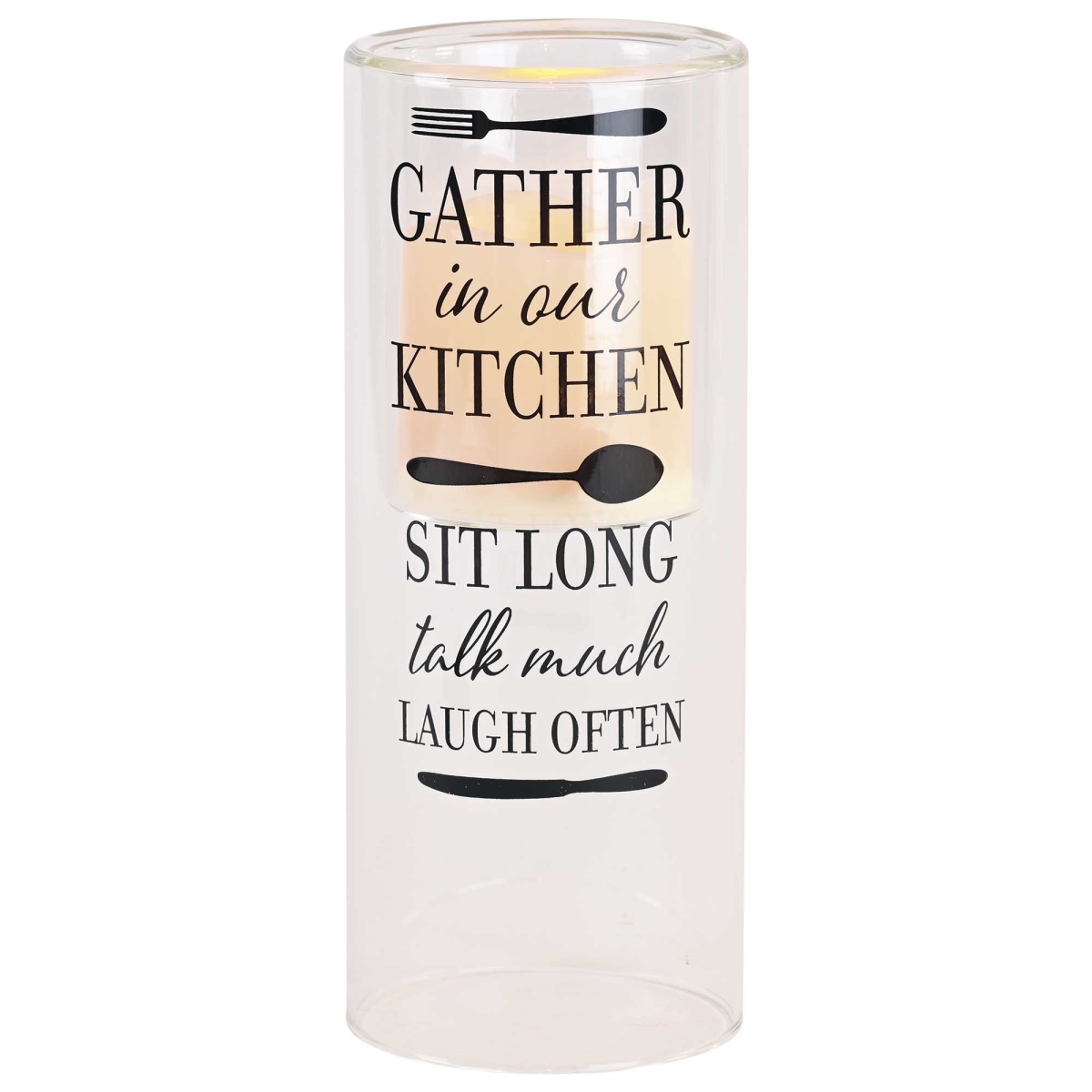 GCH-10-10 Candleholder Gather In Our Kitchen 10In