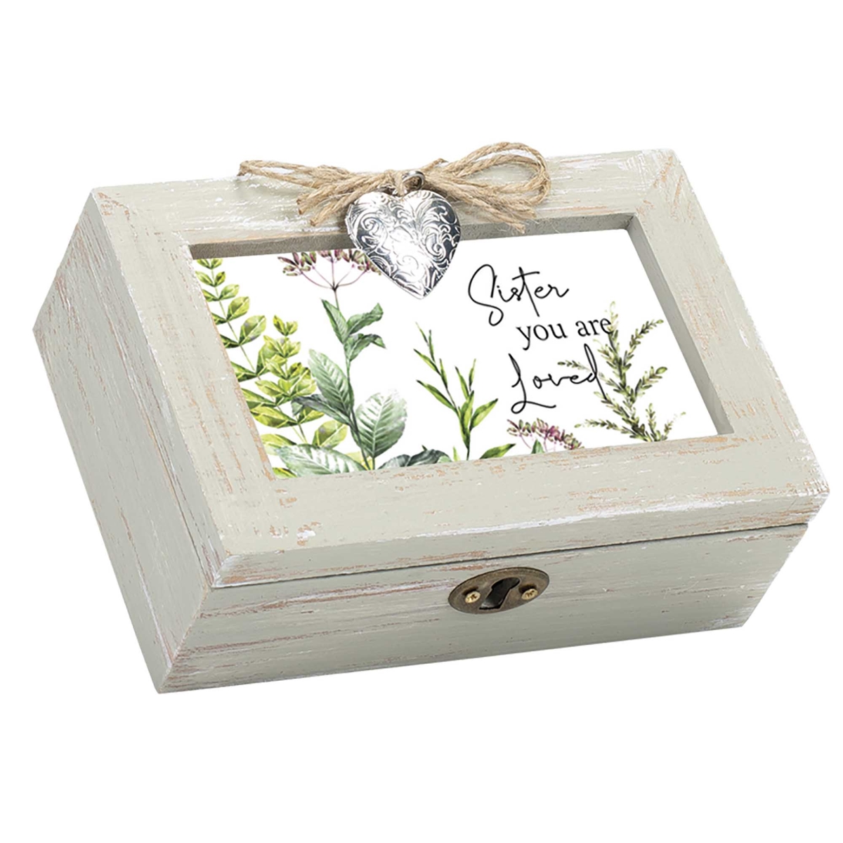 LP192N Locket Music Box Petite Loved Sister