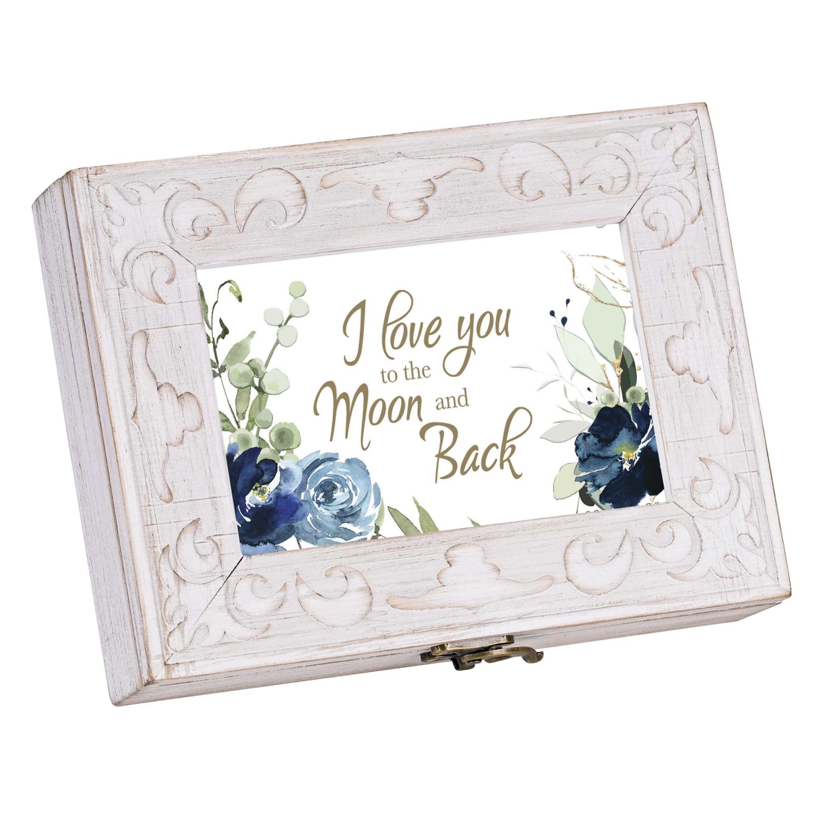 WM23WH Music Box I Love You To The Moon