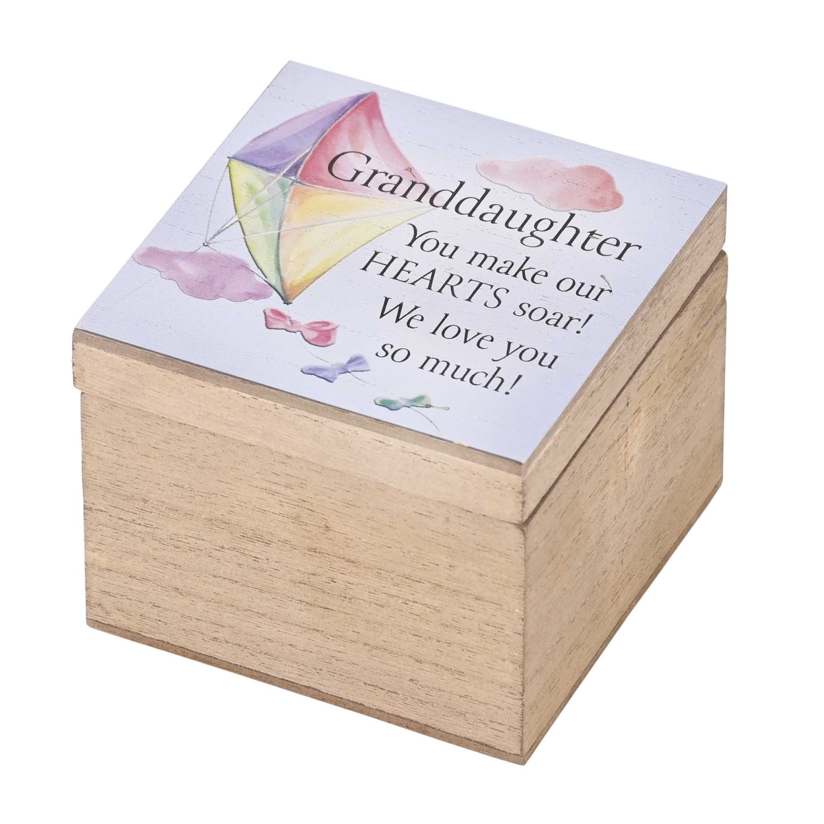 EWOODBOX-44-1 Keepsake Box Granddaughter You Make Our