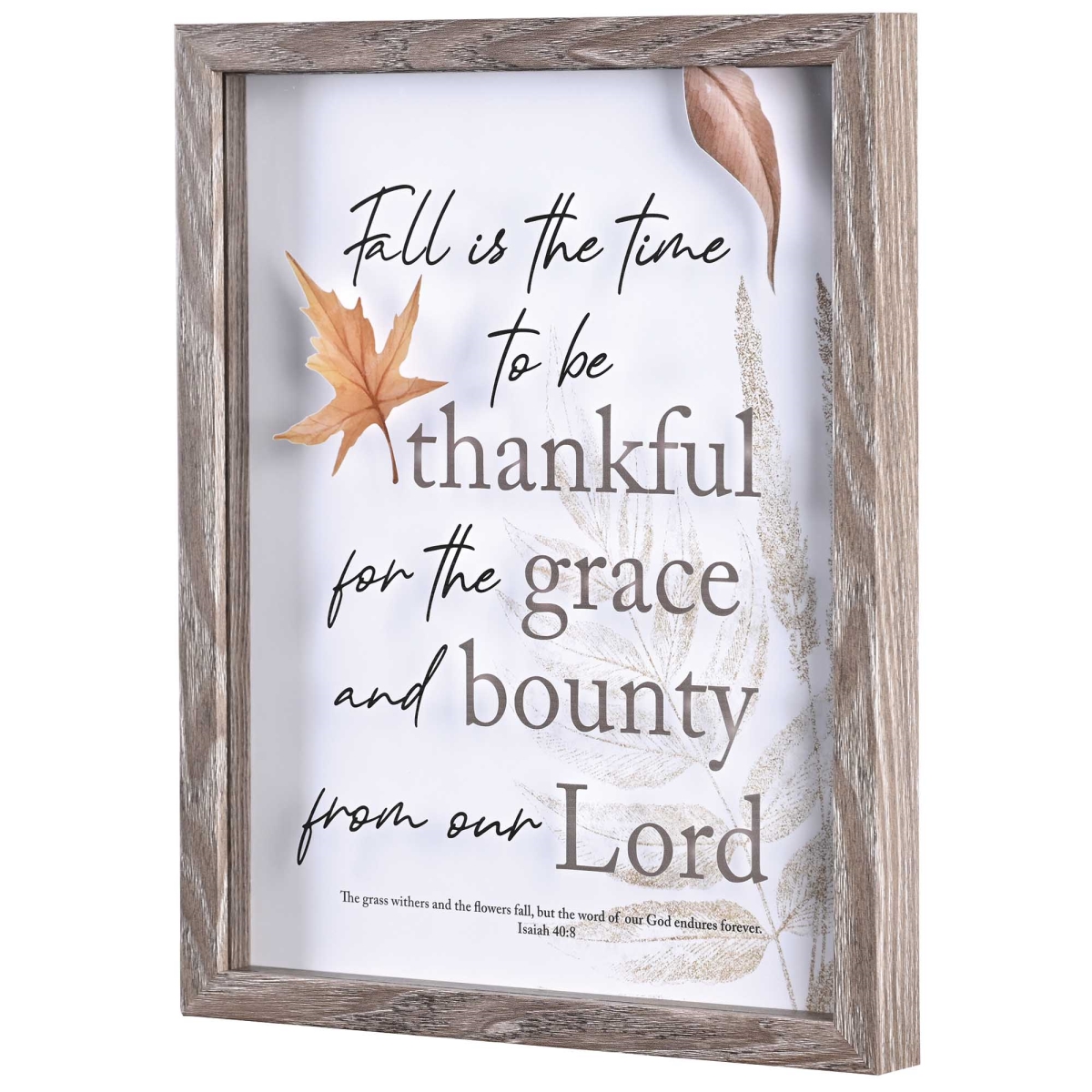 Picture of Dicksons EFRMWDWG-1114-23 Framed Wall Art Fall Time Thankful 11x14