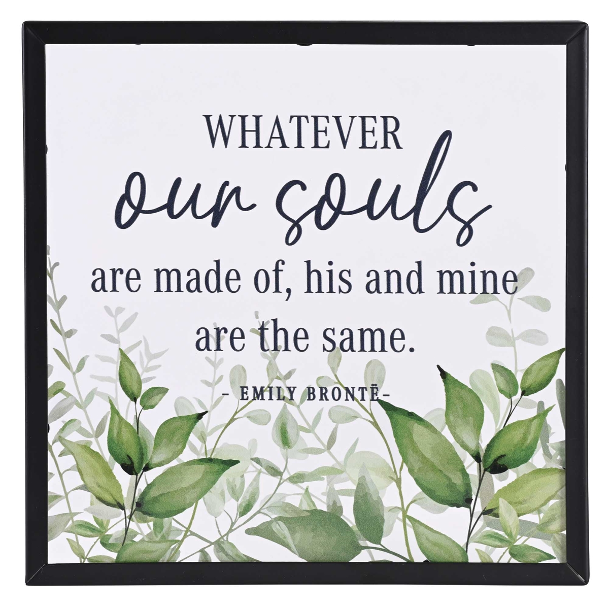 Picture of Dicksons FGQ-1010-3B Framed Wall Art What Our Souls Are 10In