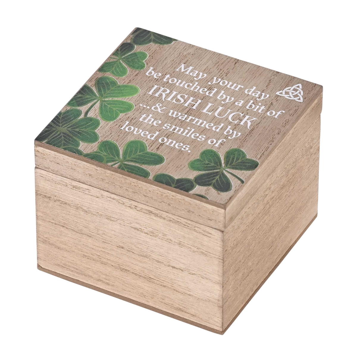 EWOODBOX-44-4 Keepsake Box May Your Day Be Touched By