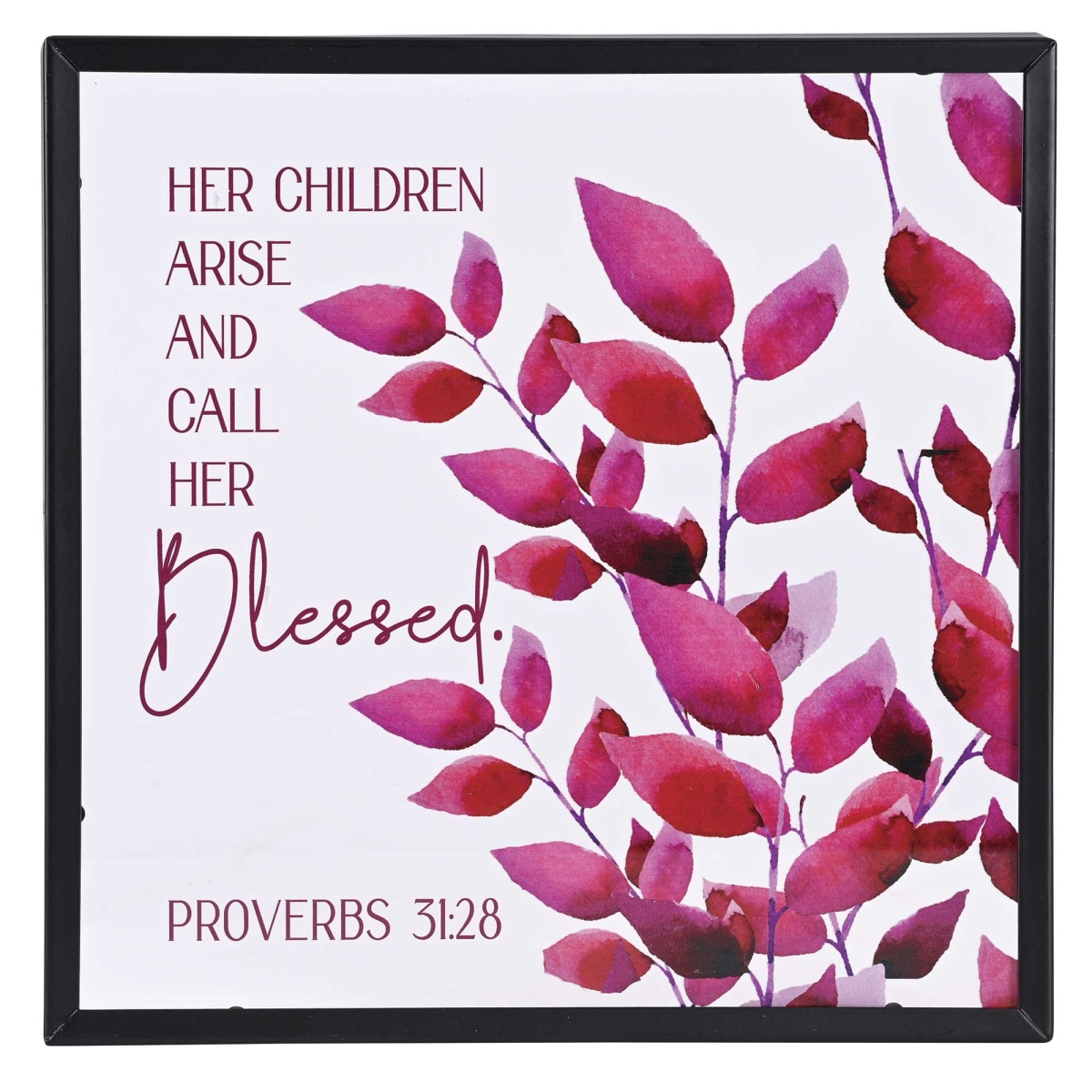 Picture of Dicksons FGQ-1010-4SB Framed Wall Art Her Children Arise 10In