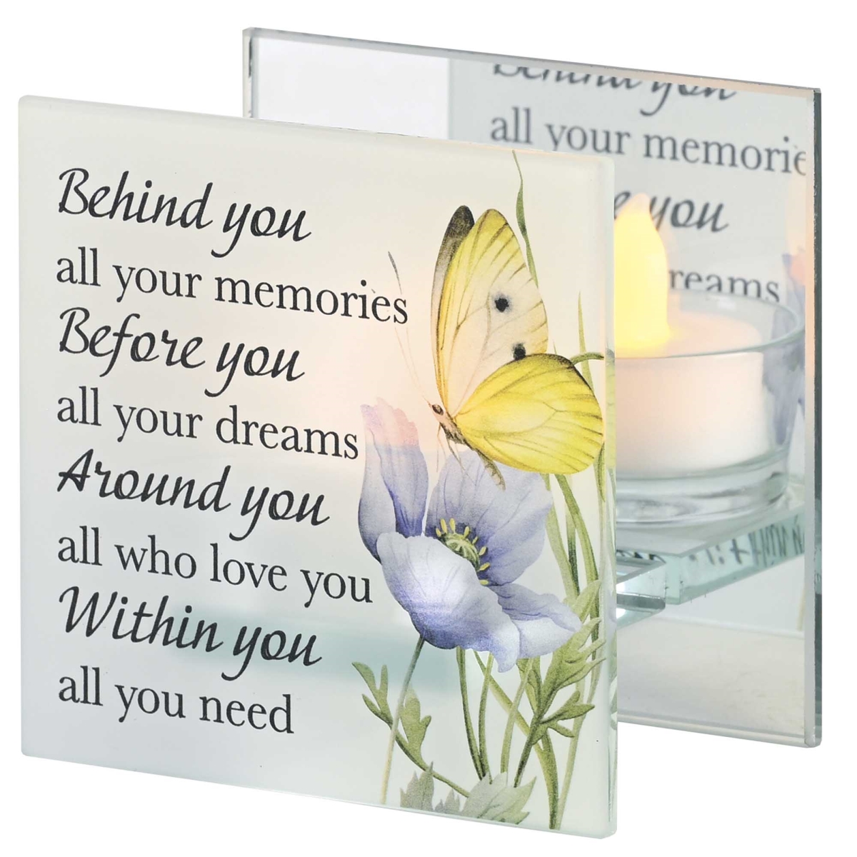 MCHQ89W Tealight Behind You All Your Memories