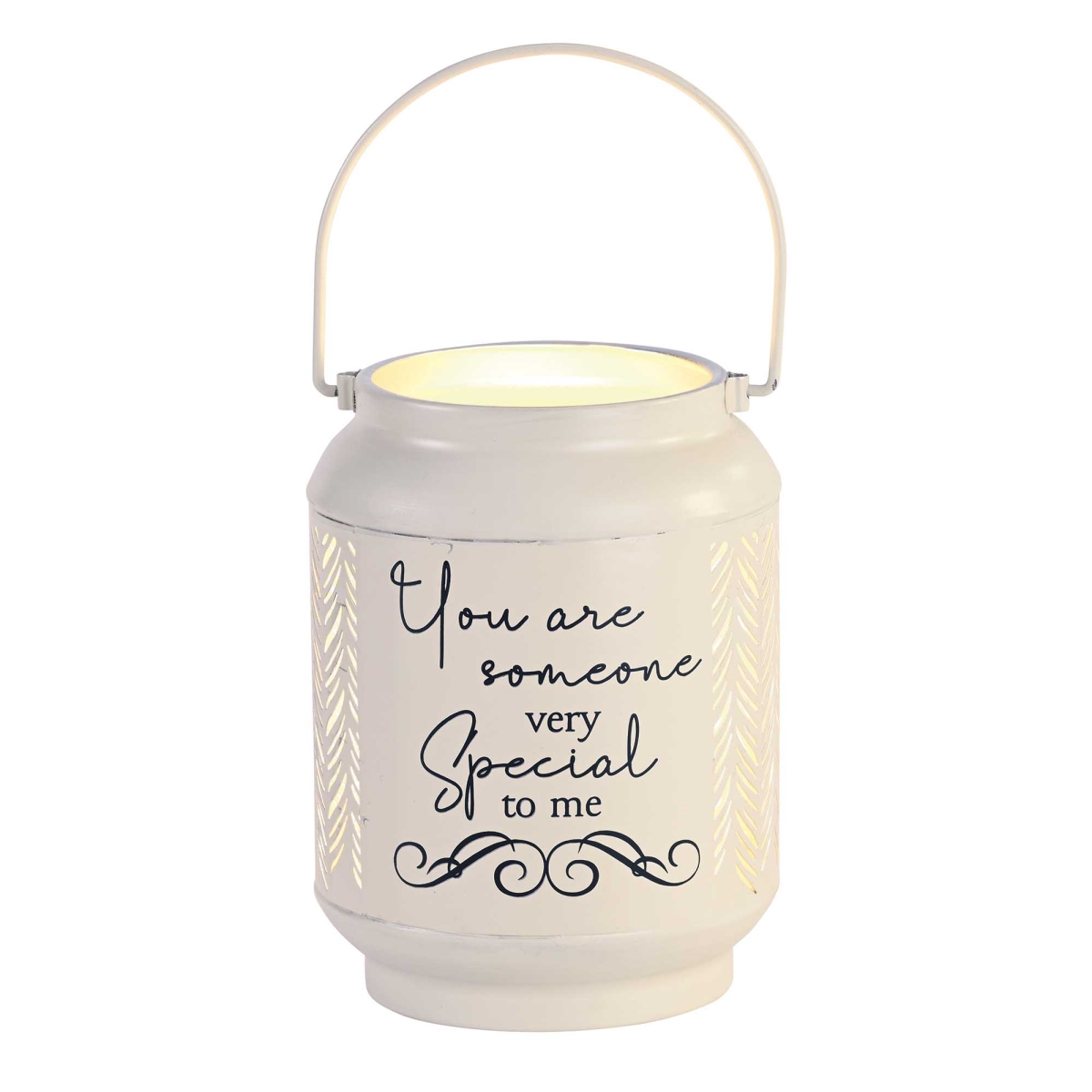 Picture of Dicksons DLTN65WH Lantern Small Ivory You Are Someone