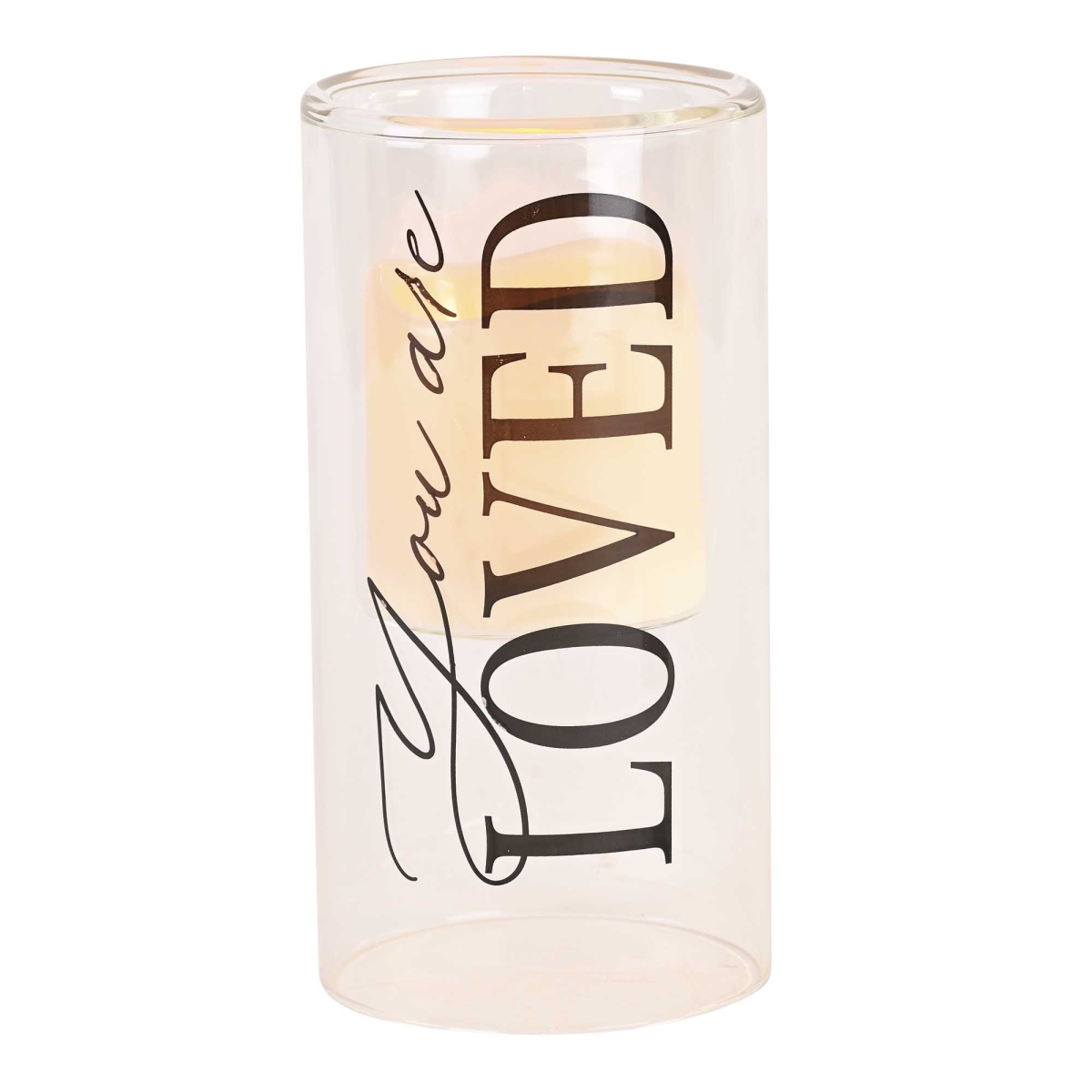 GCH-08-15 Candleholder You Are Loved 8In