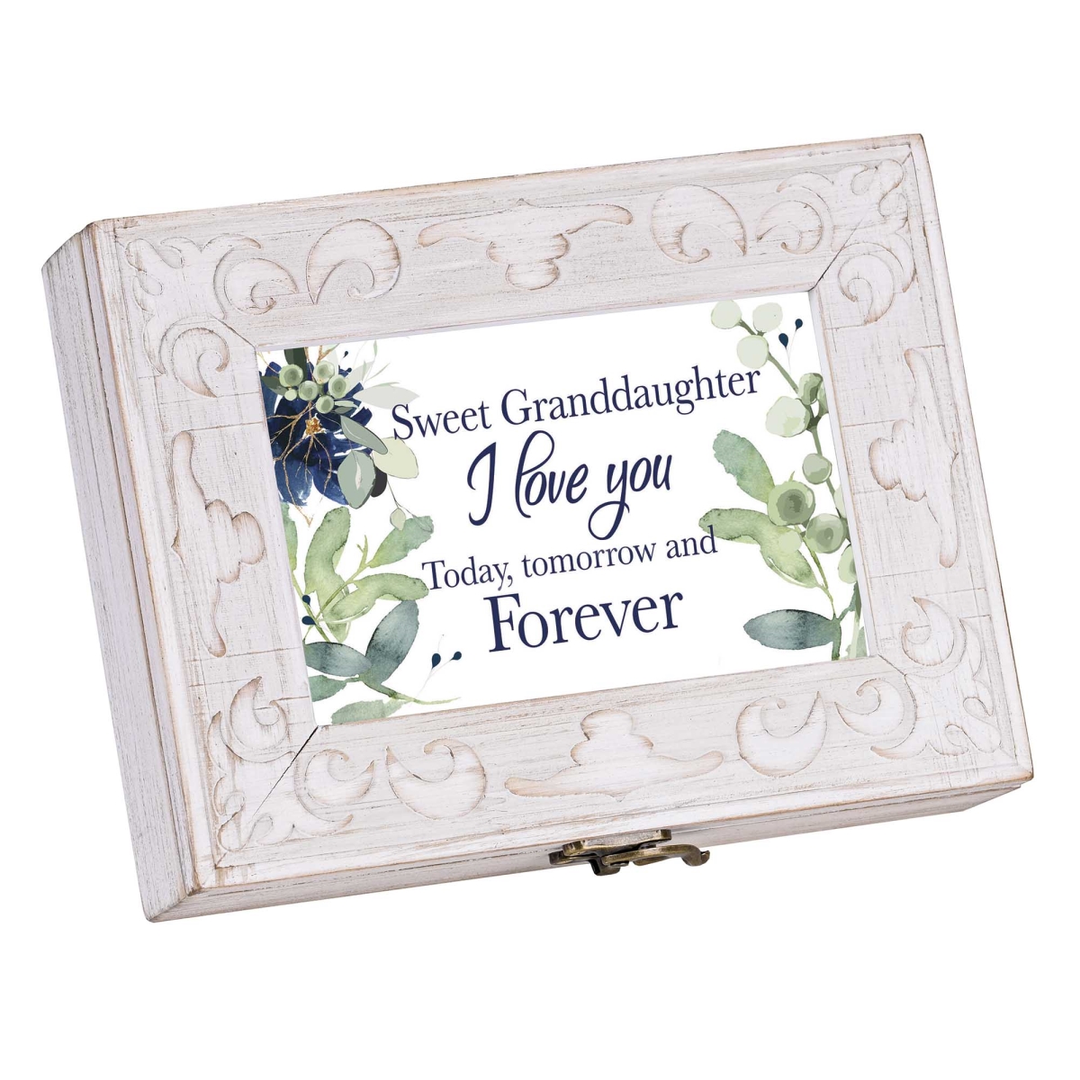 WM22WH Music Box Sweet Granddaughter I Love You
