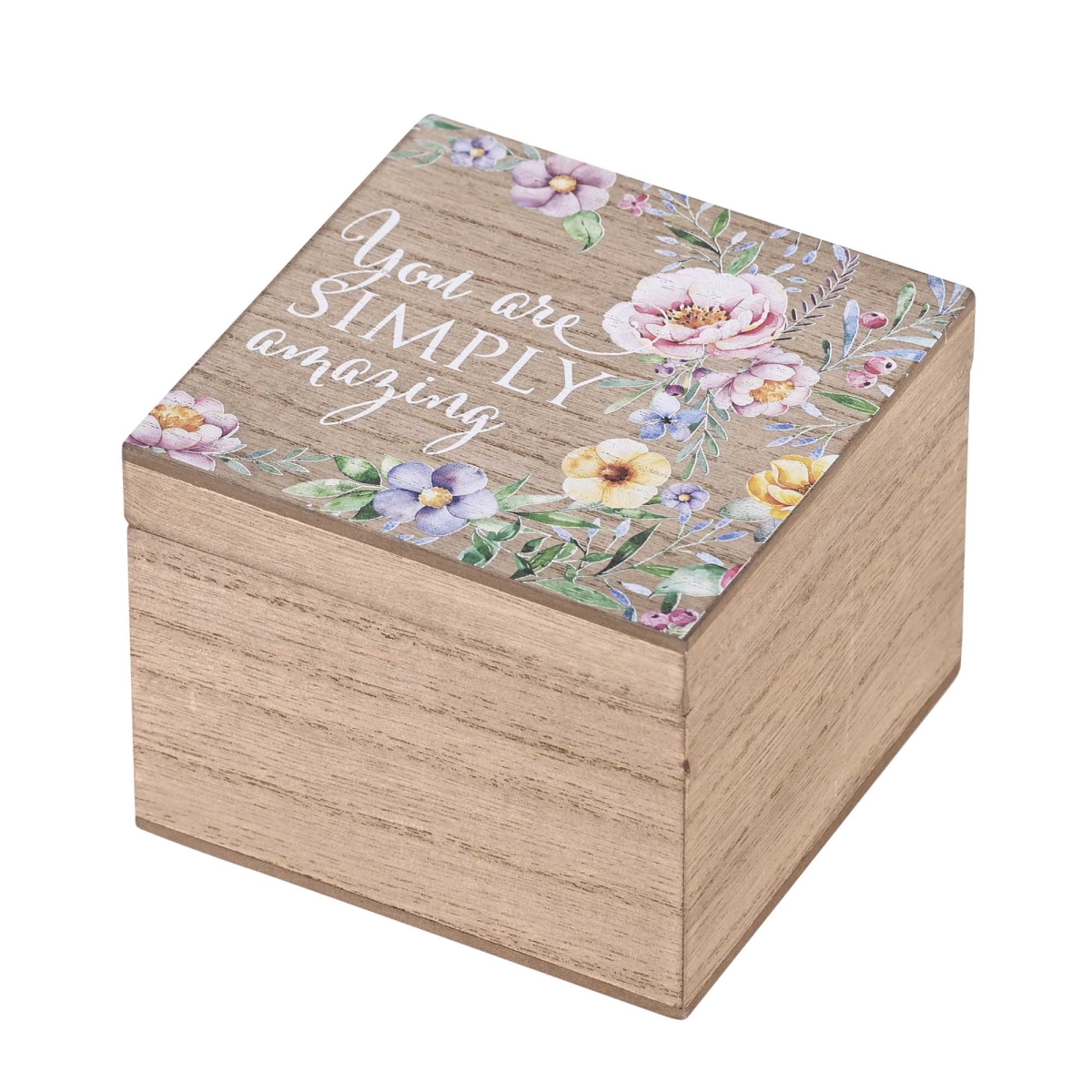 EWOODBOX-44-18 Keepsake Box You Are Simply Amazing 4x4