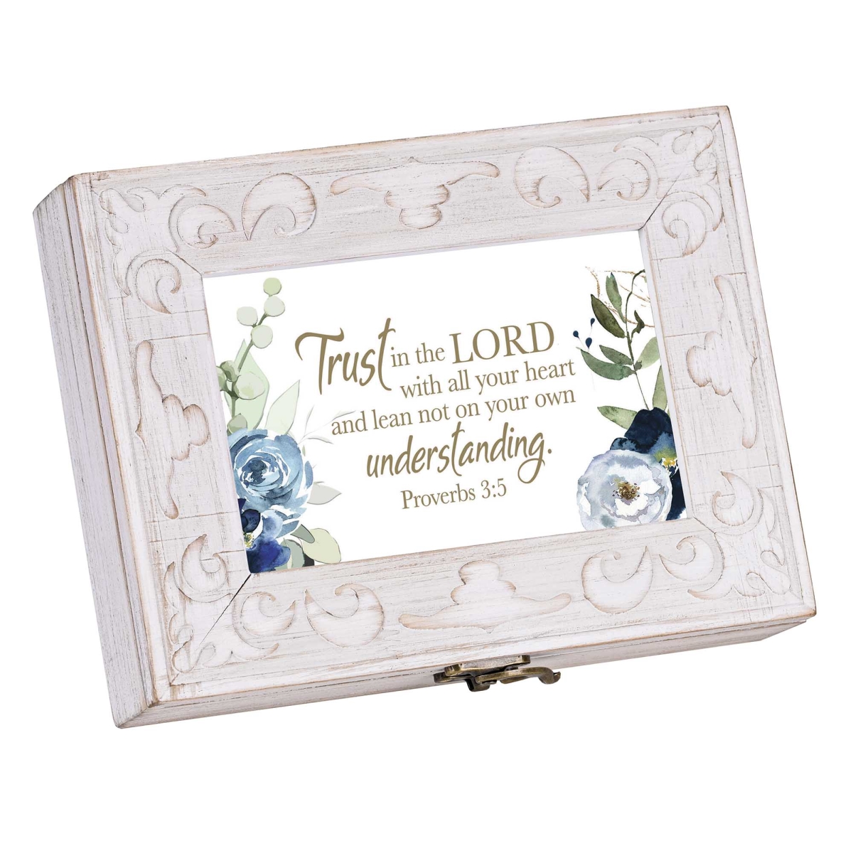 WM15SWH Music Box Trust In The Lord Prov. 3:5