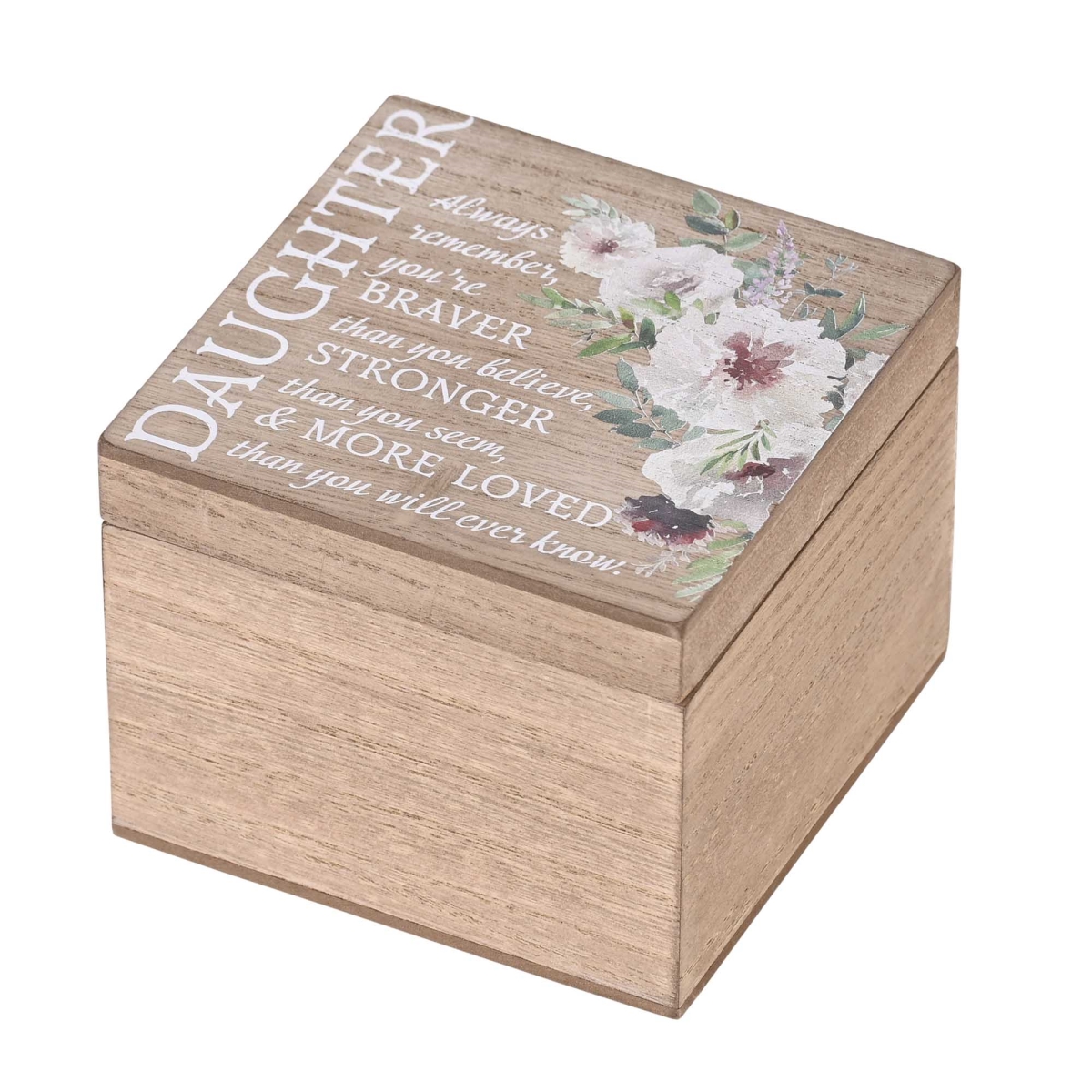 EWOODBOX-44-11 Keepsake Box Daughter Always Remember