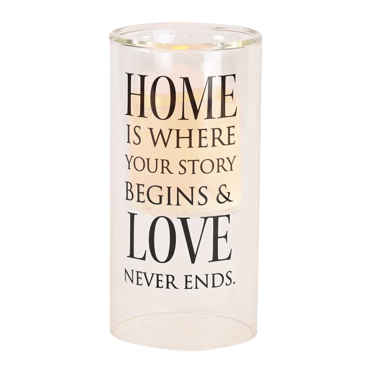 GCH-08-14 Candleholder Home Is Where Your 8In