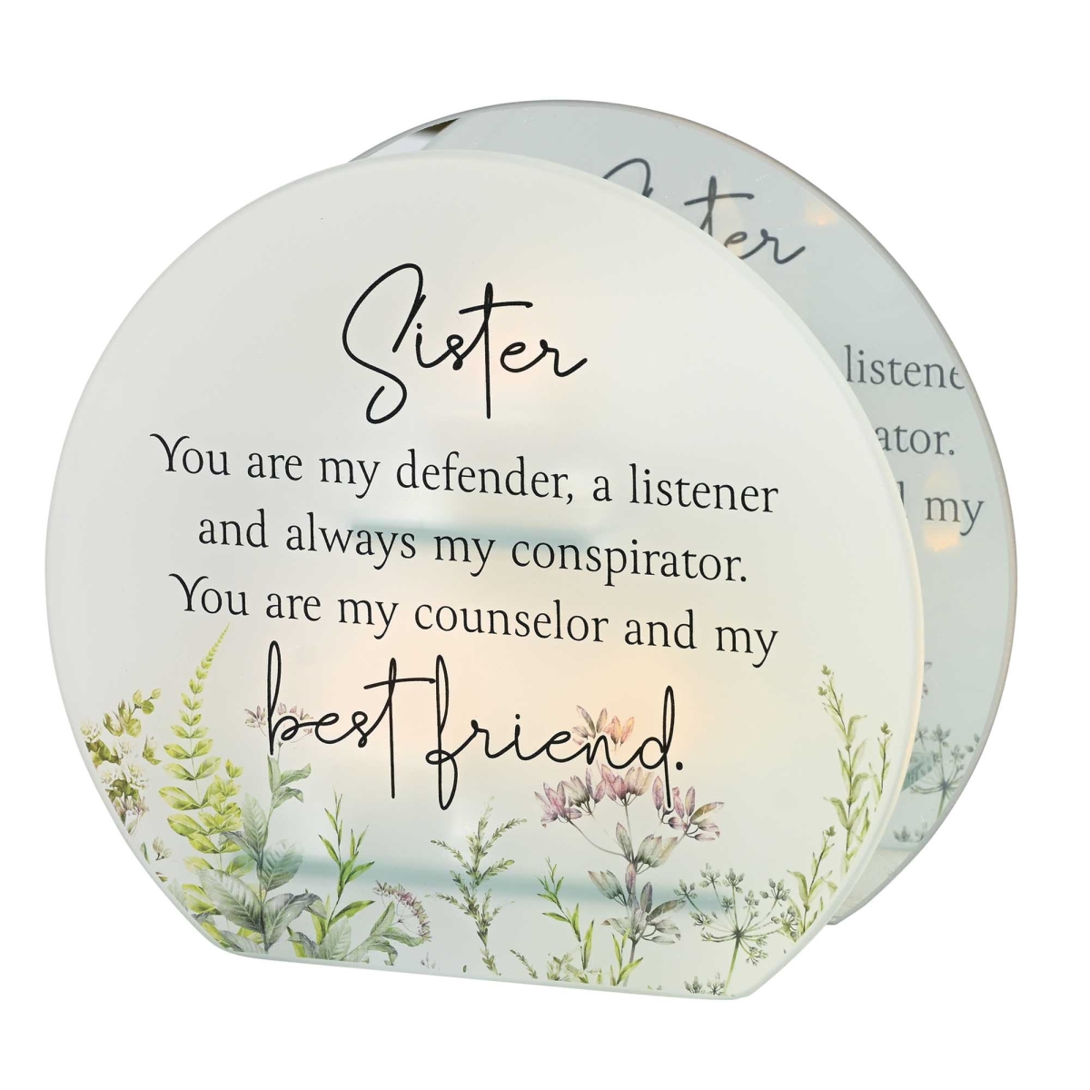 MCHR54W Tealight Sister You Are A Defender