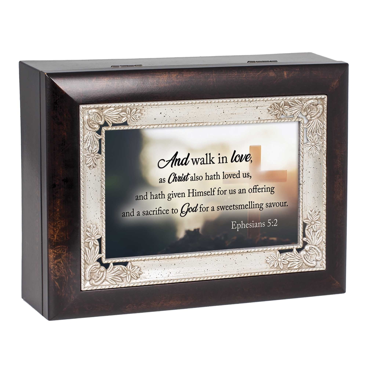 IMB250S Music Box Walk In Love Eph. 5:2 (KJV)