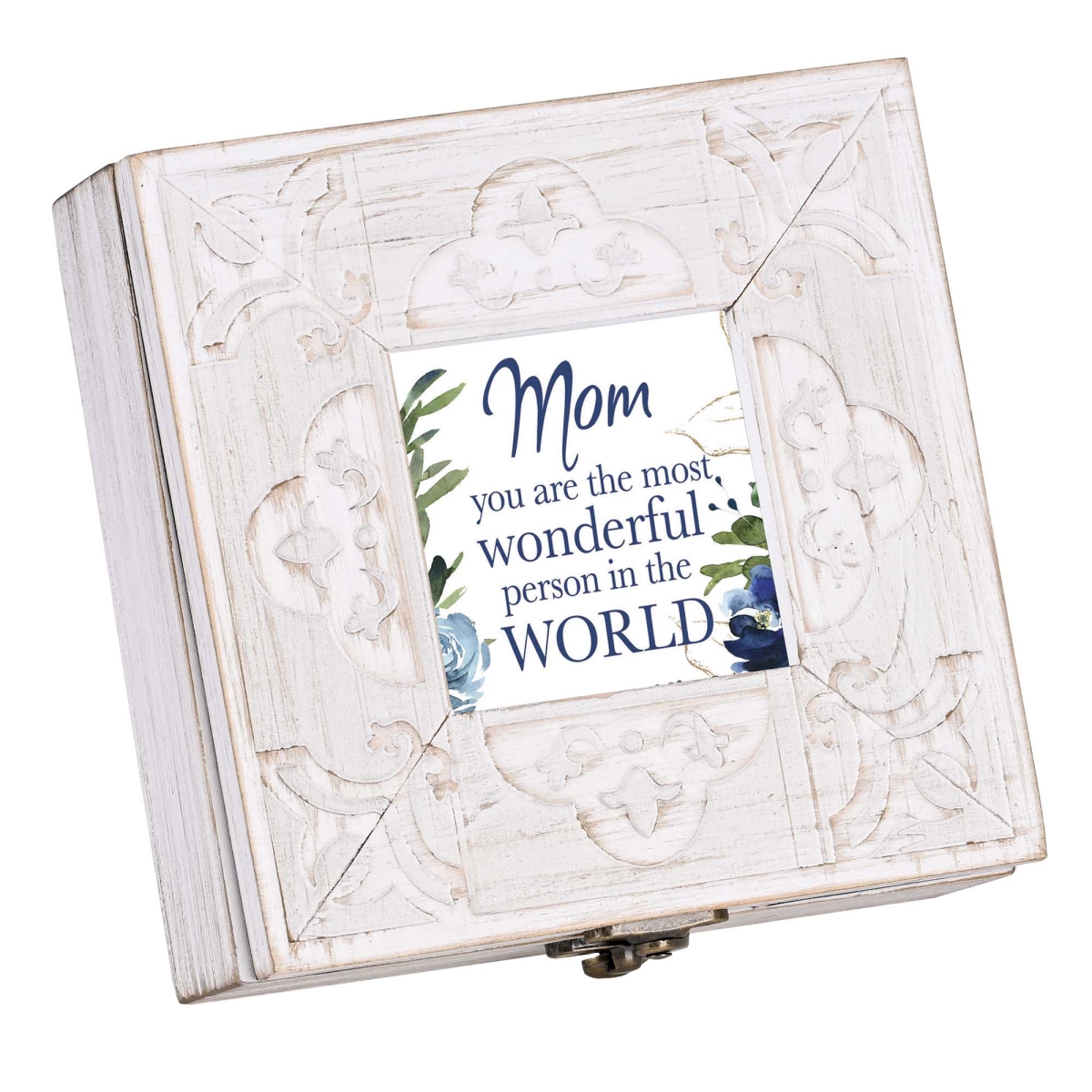 PWM15WH Music Box Petite Mom Most Wonderful