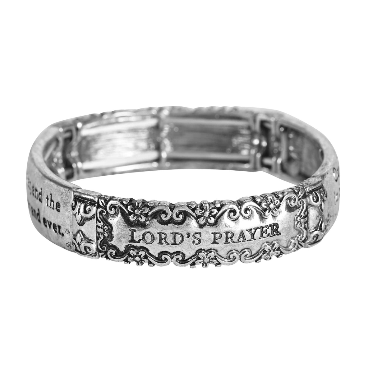 Picture of Dicksons 35-8284T Stretch Bracelet Lords Prayer Tile