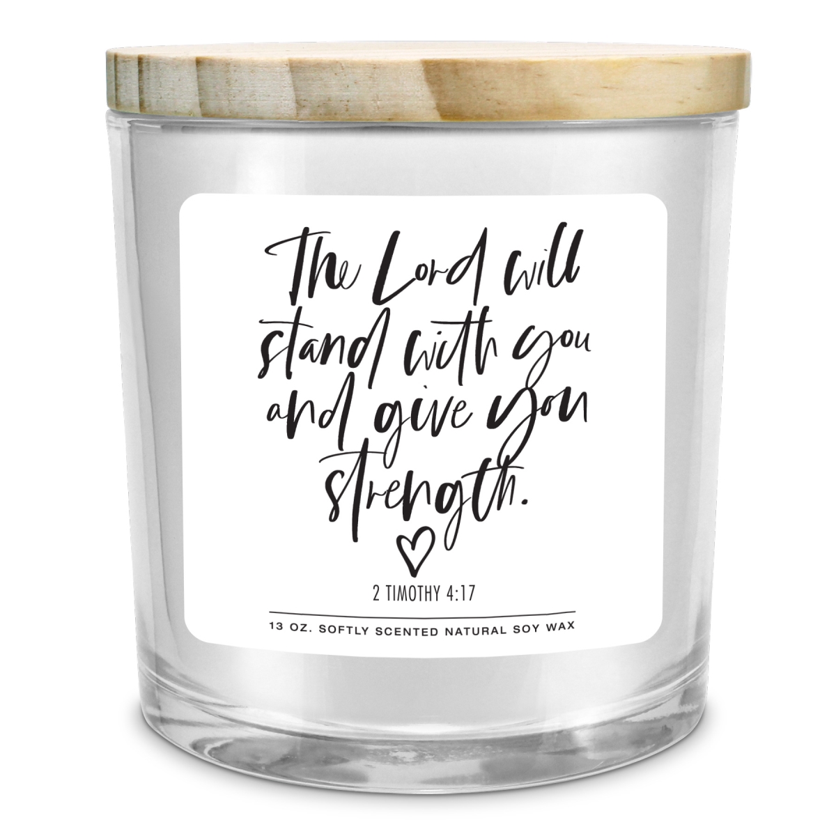 35003 Soy Candle Lord Will Stand With You 13Oz