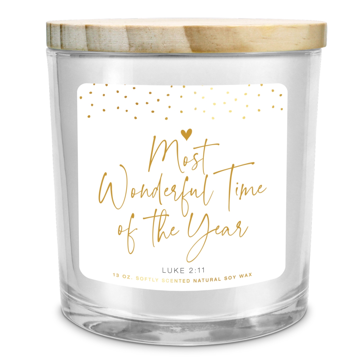 35028 Soy Candle Most Wonderful Time Year 13Oz