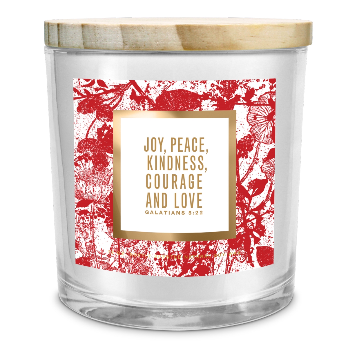 35022 Soy Candle Peace Kindness Joy Love 13Oz