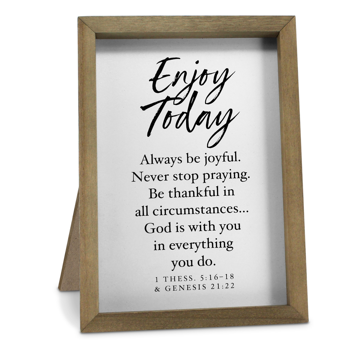 40244 Tabletop Enjoy Today Be Joyful Thankful