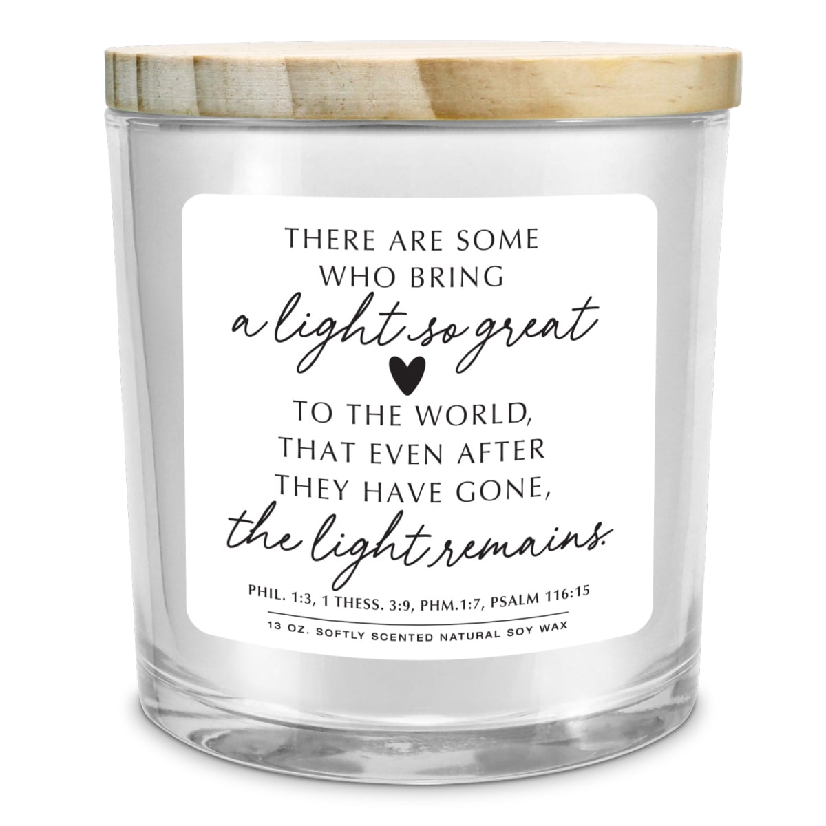 35001 Soy Candle A Light So Great White 13Oz