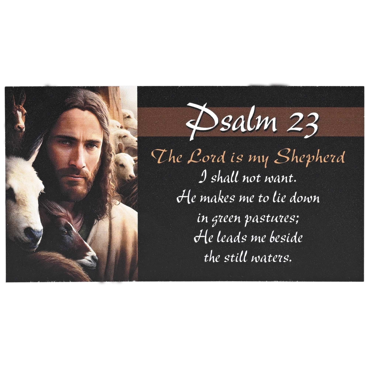 MAG-1052 Magnet Psalm 23 5x2.75