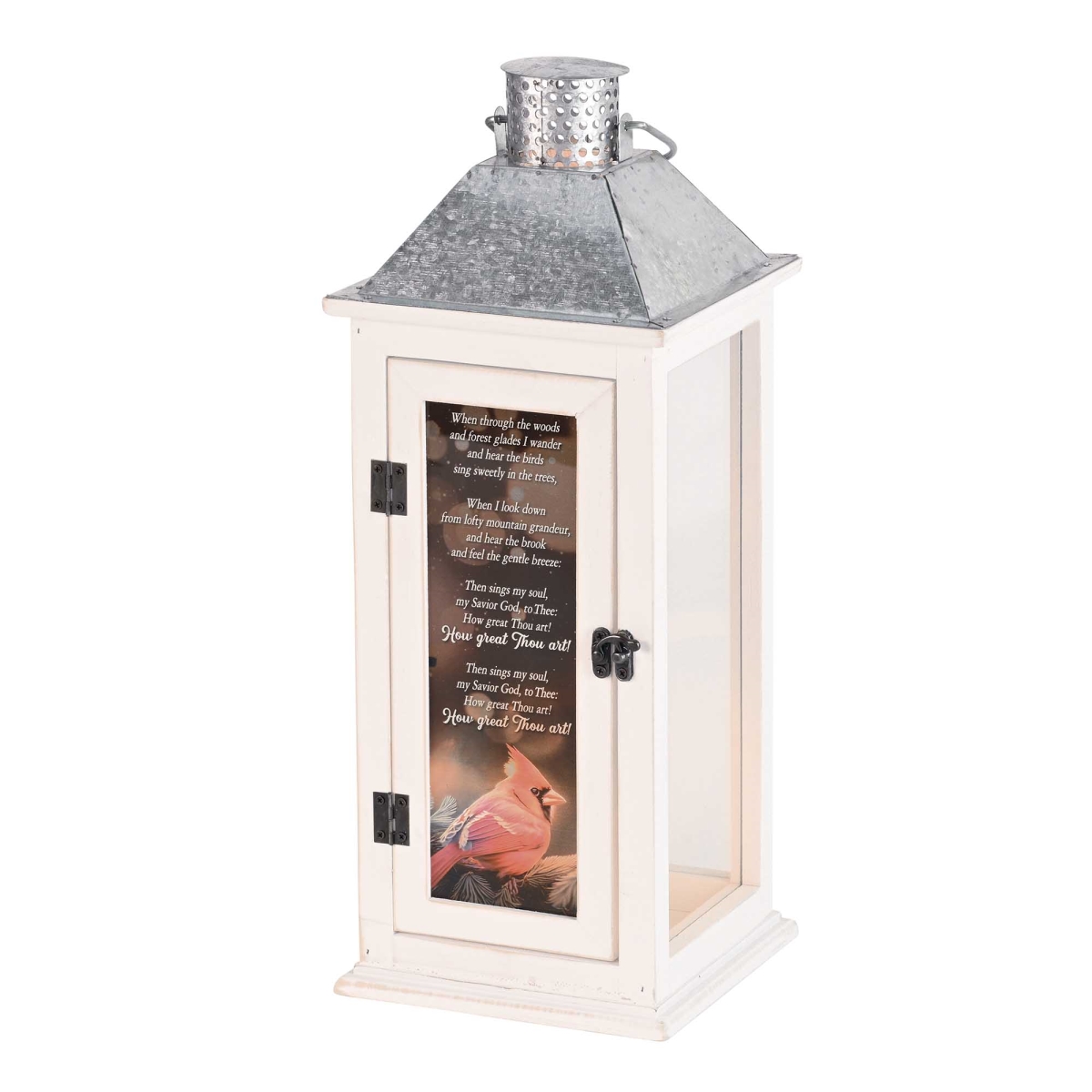 Picture of Dicksons LTN-1004LW Lantern How Great Thou Art Cardinal 17H