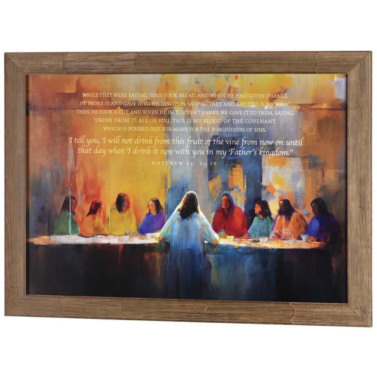 Picture of Dicksons 28BW-3020-844 Framed Wall Art The Last Supper 30x20