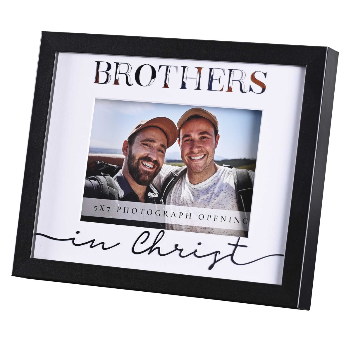 FRMWDBL-108-104 Photo Frame Brothers In Christ 10x8