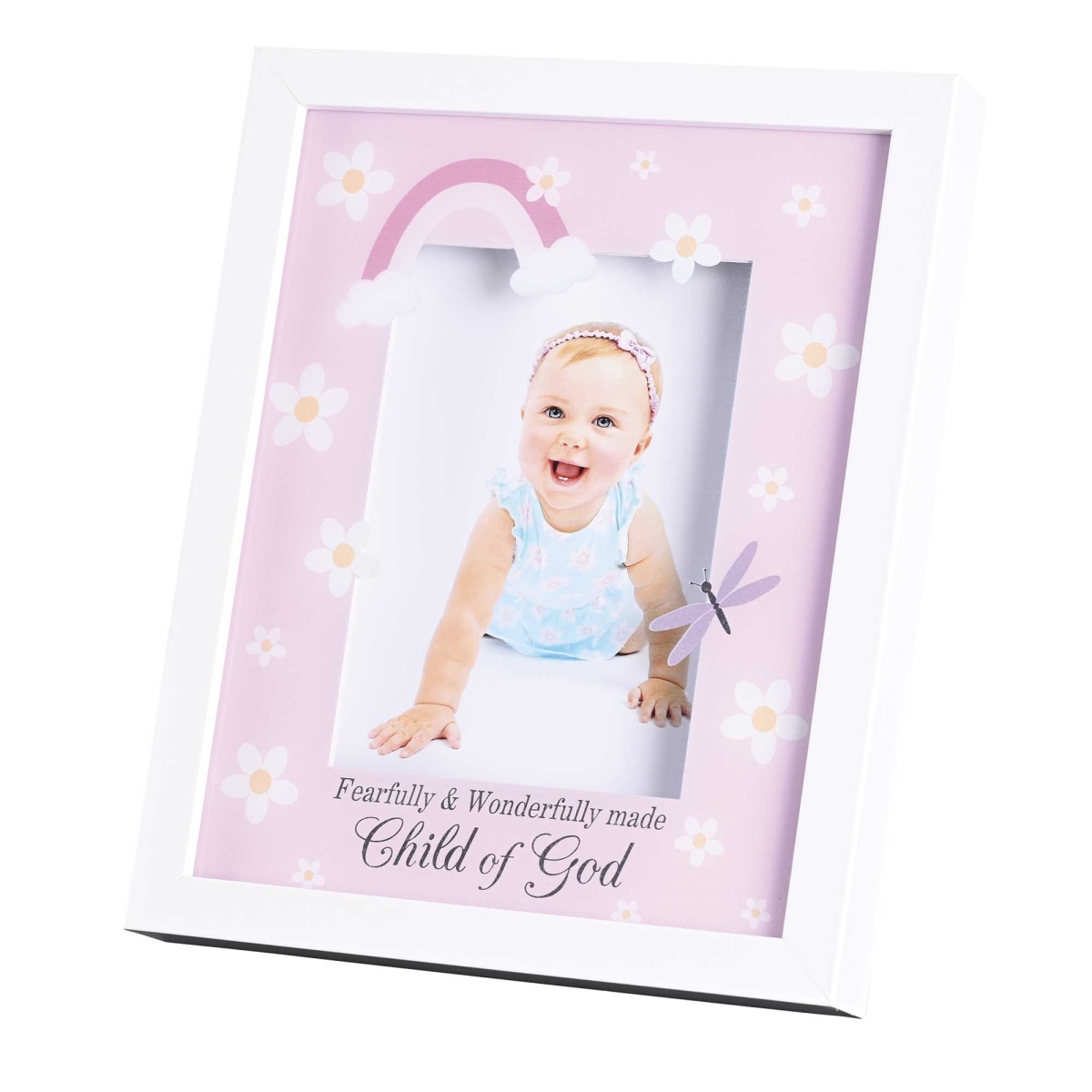Picture of Dicksons FRMWDW-810-51 Photo Frame Baby Child Of God Pink 8x10