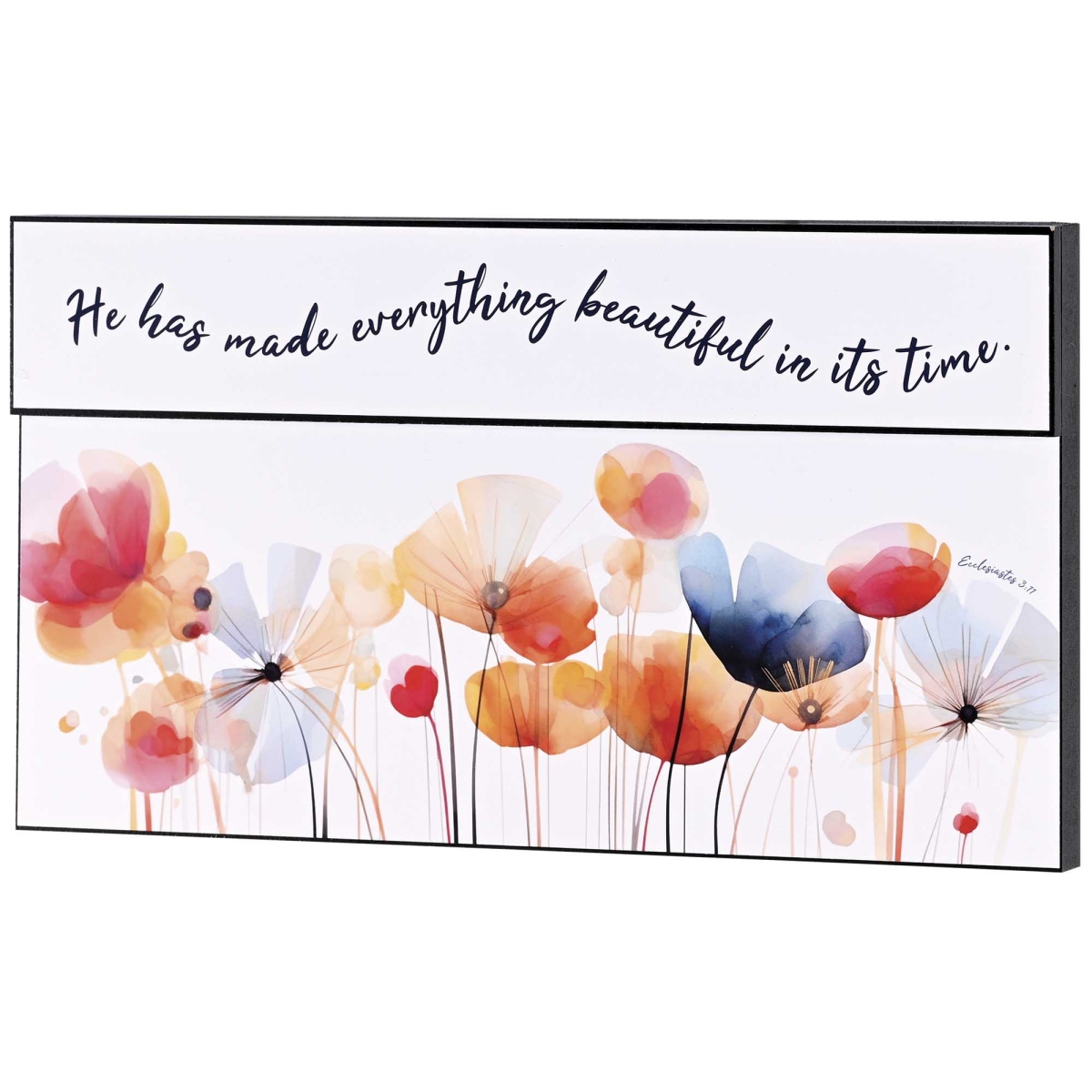 SPLK169-351 Stacked Wall Plaque He Made Everything