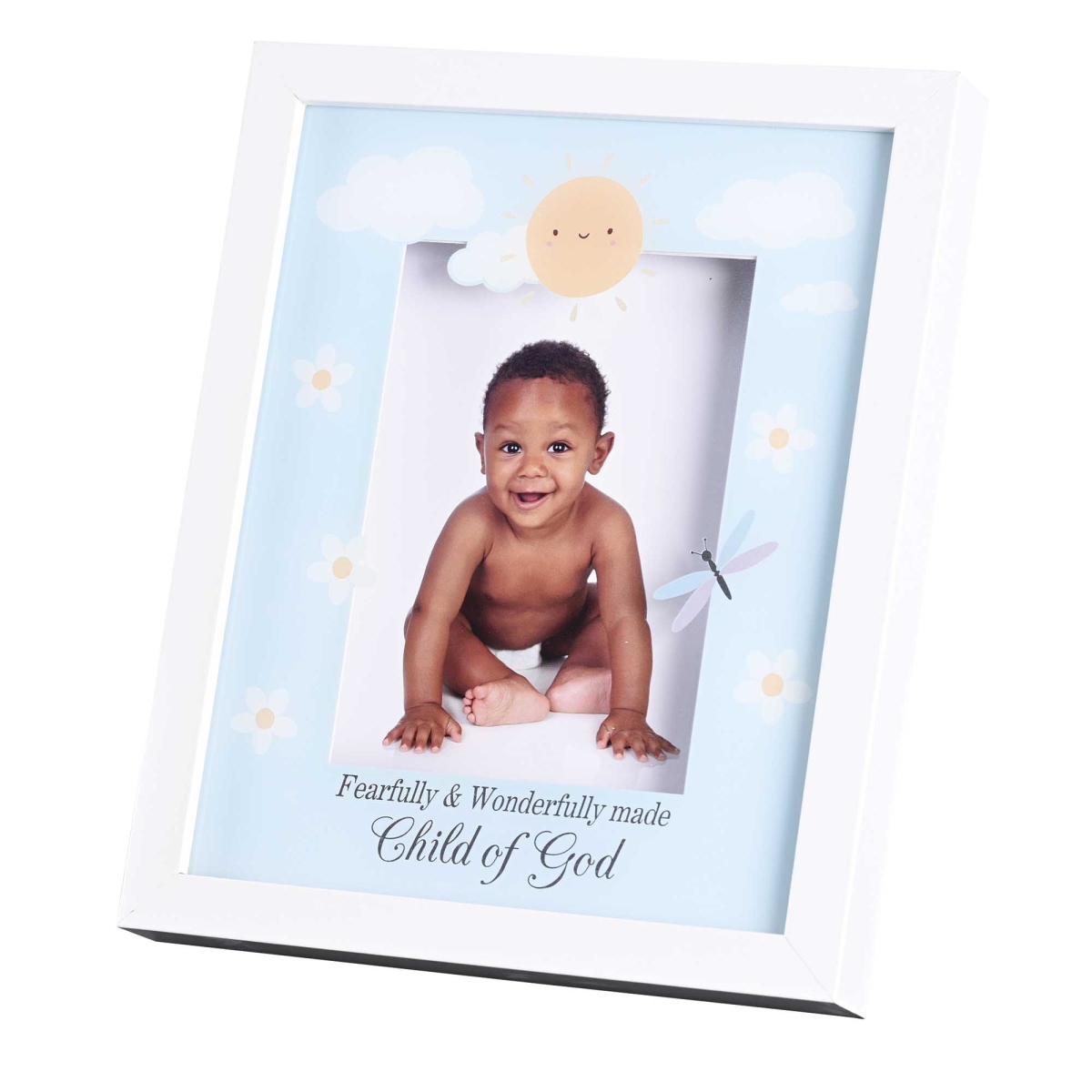 Picture of Dicksons FRMWDW-810-52 Photo Frame Baby Child Of God Blue 8x10