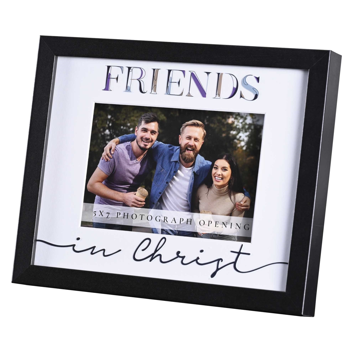 FRMWDBL-108-105 Photo Frame Friends In Christ 10x8