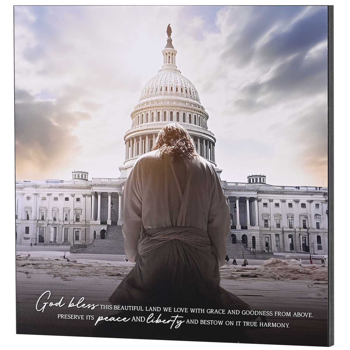 PLK1515-358 Wall Plaque God Bless This Beautiful