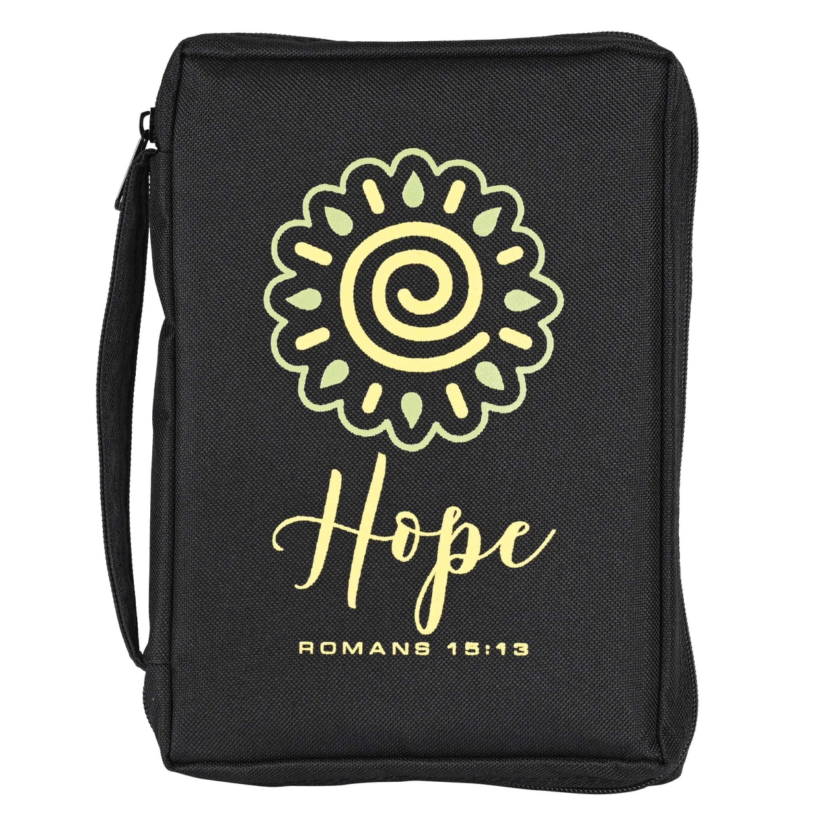 BCK-L1018 Bible Case Flower Hope Romans 15:13 Lrg