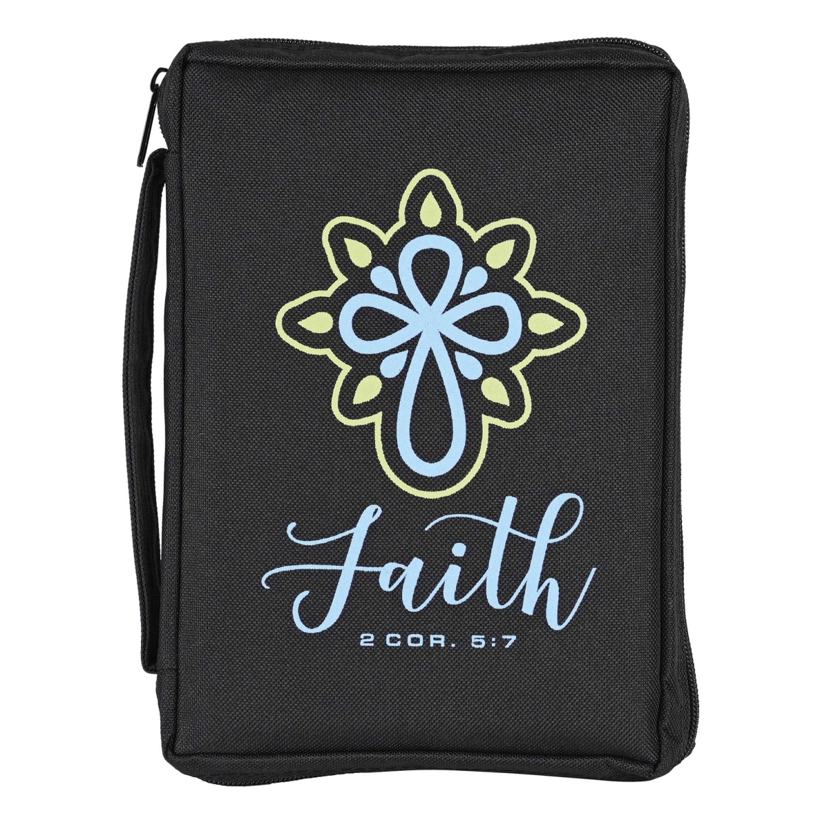 BCK-L1017 Bible Case Cross Faith 2 Cor. 5:7 Large