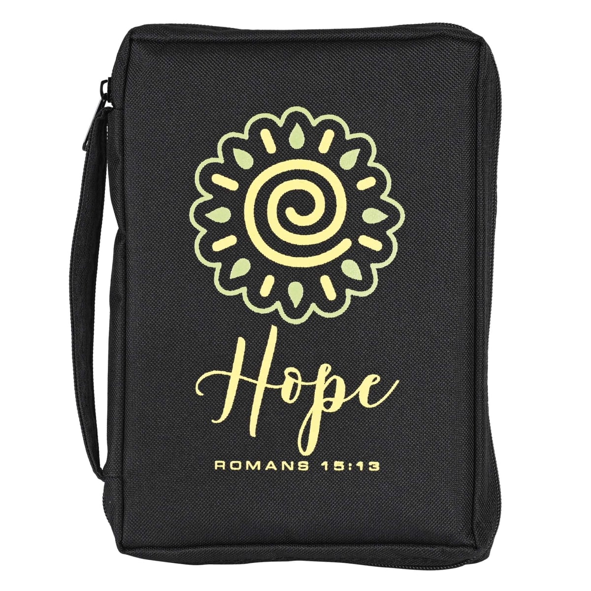 BCK-M1018 Bible Case Flower Hope Romans 15:13 Med