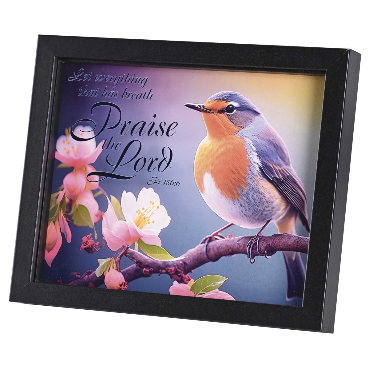 Picture of Dicksons FRMWDBL-108-107 Framed Art Praise The Lord Ps.150:6 10x8