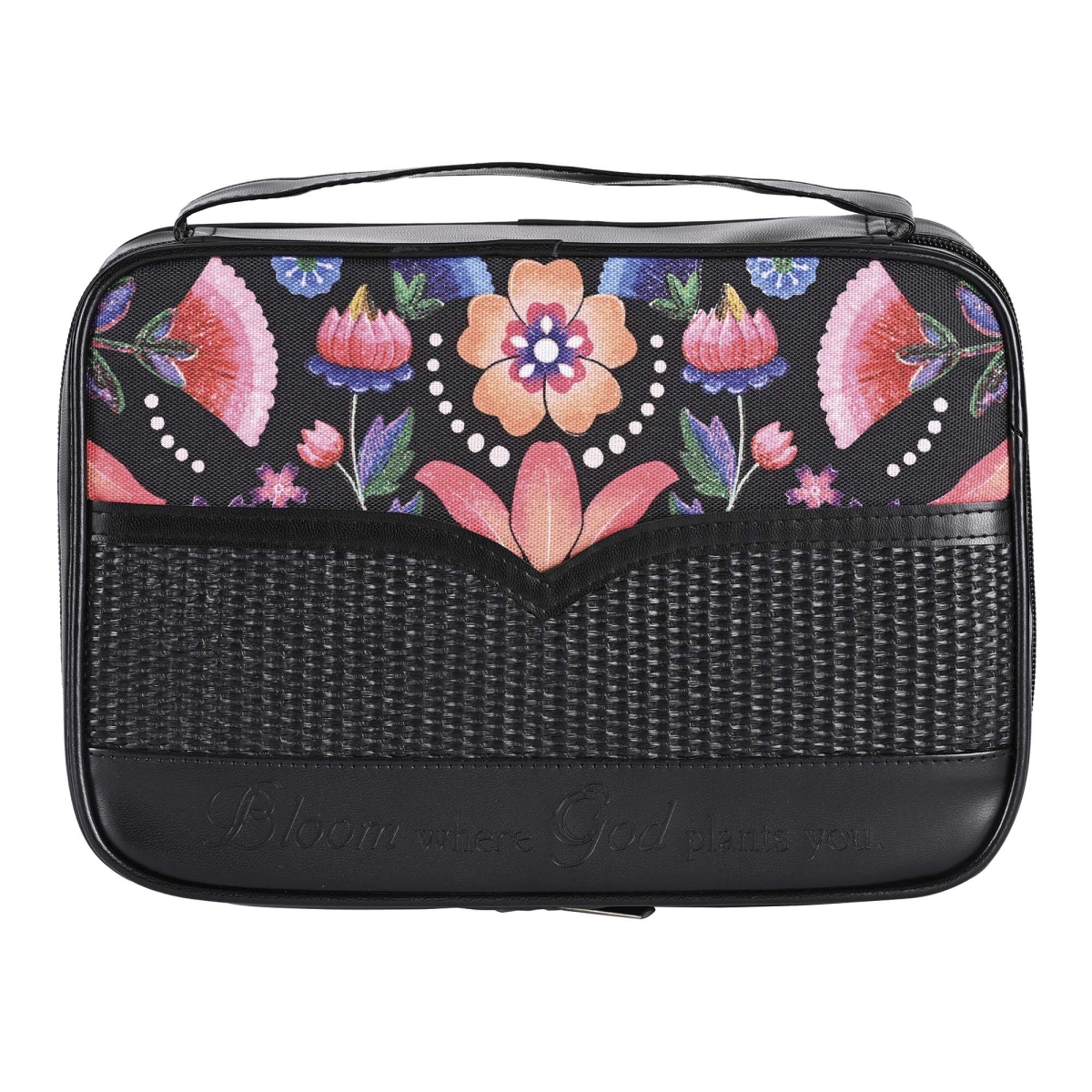 BCK-LP275 Bible Case Floral Bloom Large Print