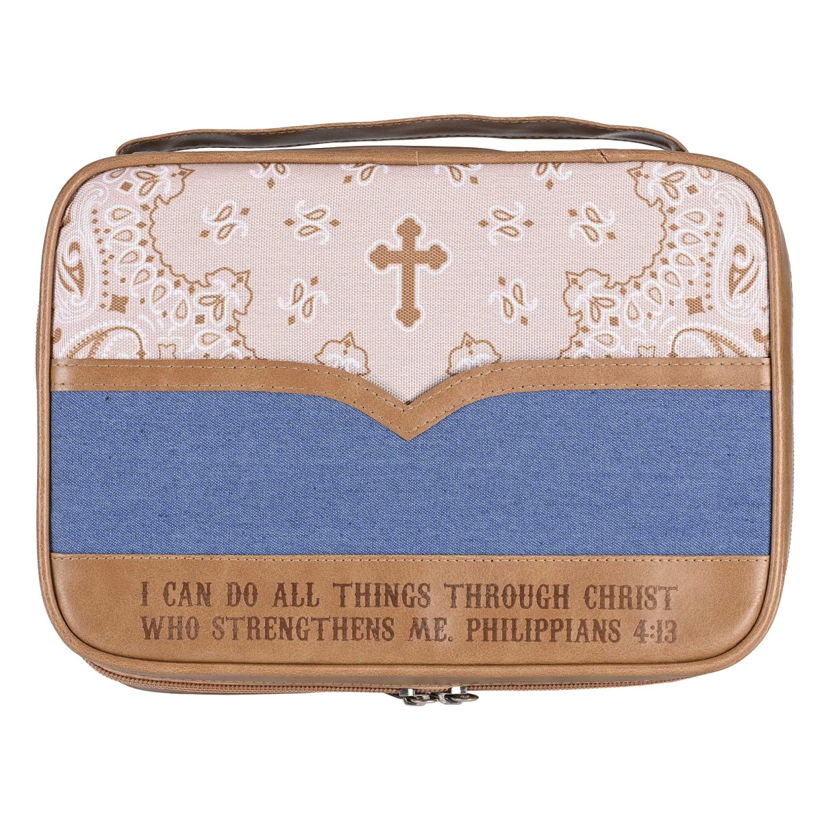 BCK-LP274 Bible Case Bandana I Can Do Large Print