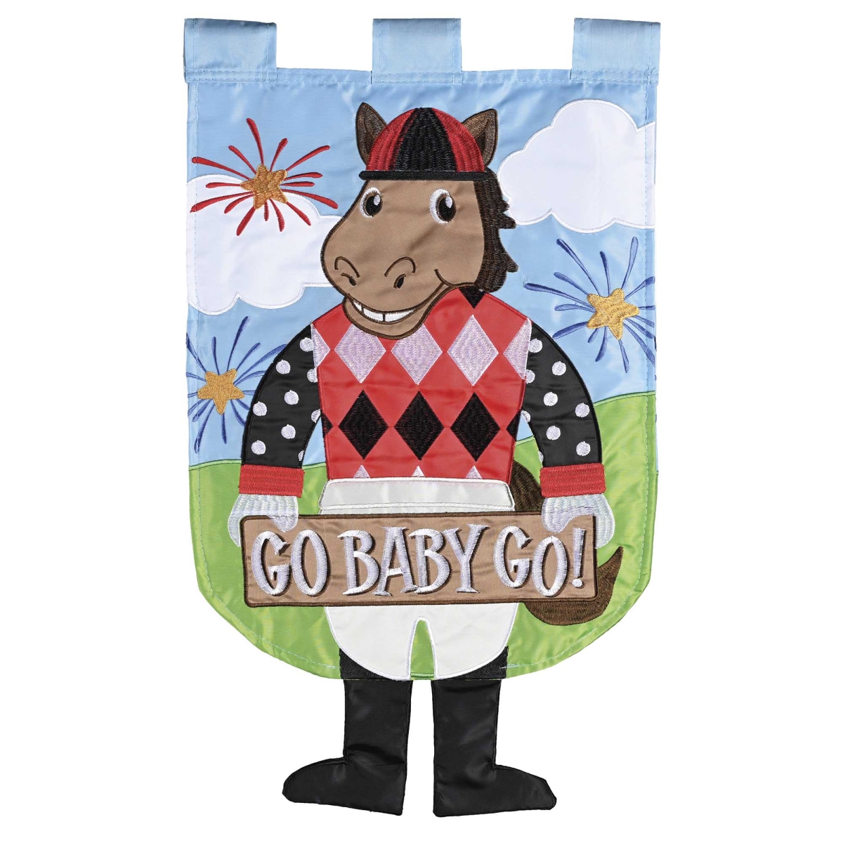 M012018 Crazy Leg Horse Go Baby Go