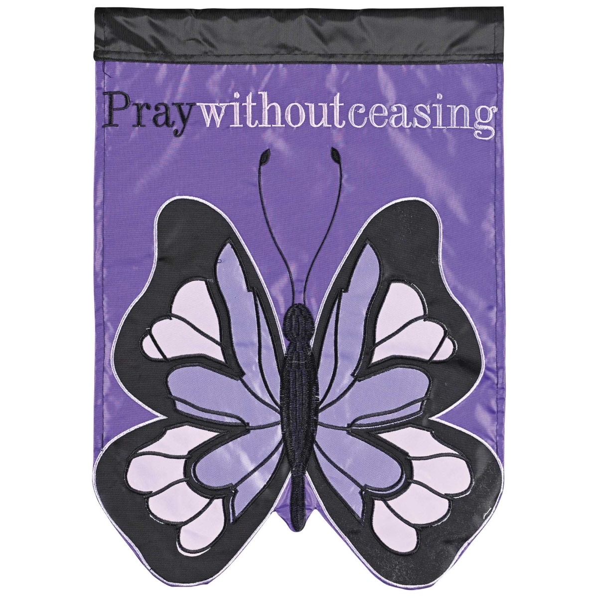 FLAG-2146 Flag Butterfly Pray Without 13x18