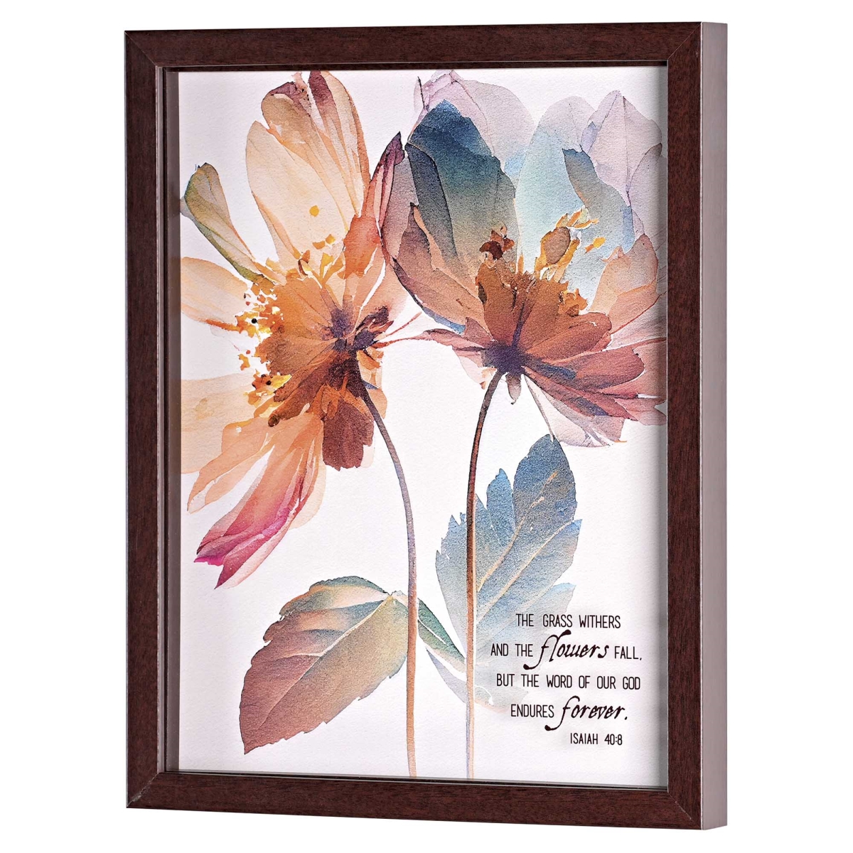 FRMWDWAL-1114-49 Framed Wall Art Grass Withers Isa. 40:8