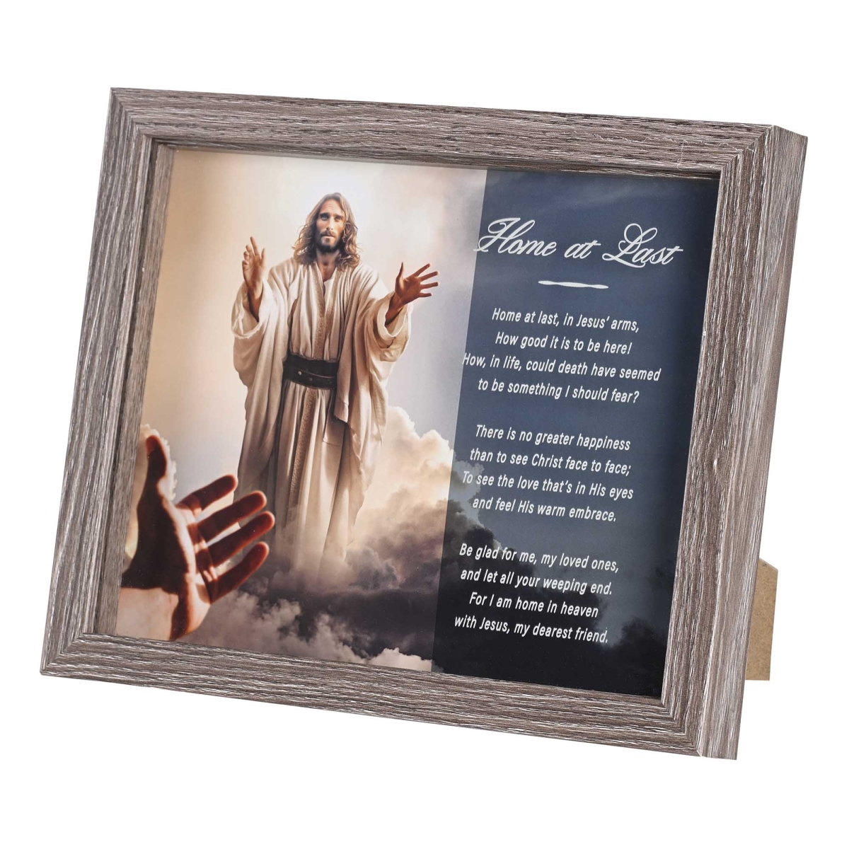 FRMWDWG-108-86 Framed Wall Art Home At Last 10x8